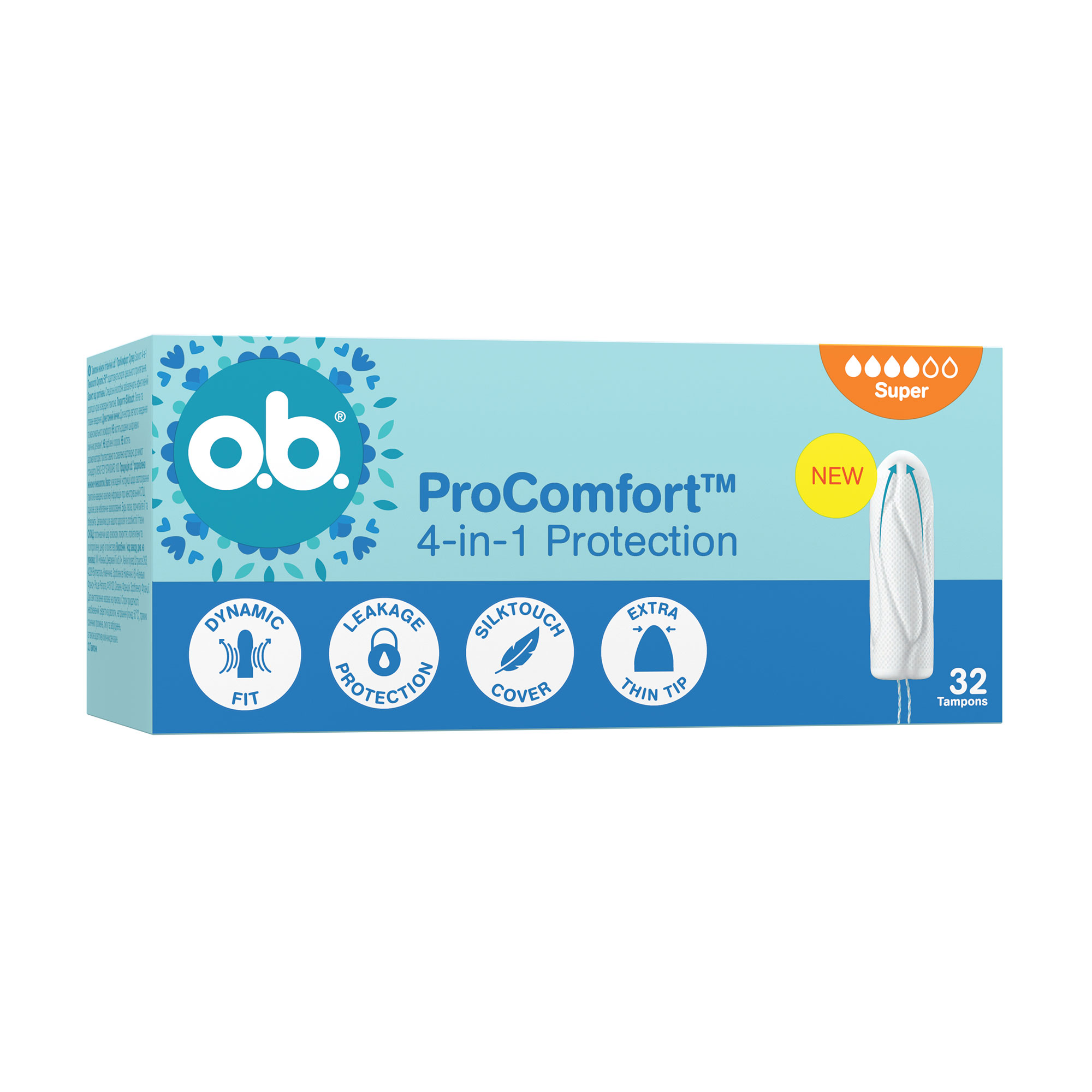 

Тампони o.b. ProComfort Super, 32 шт