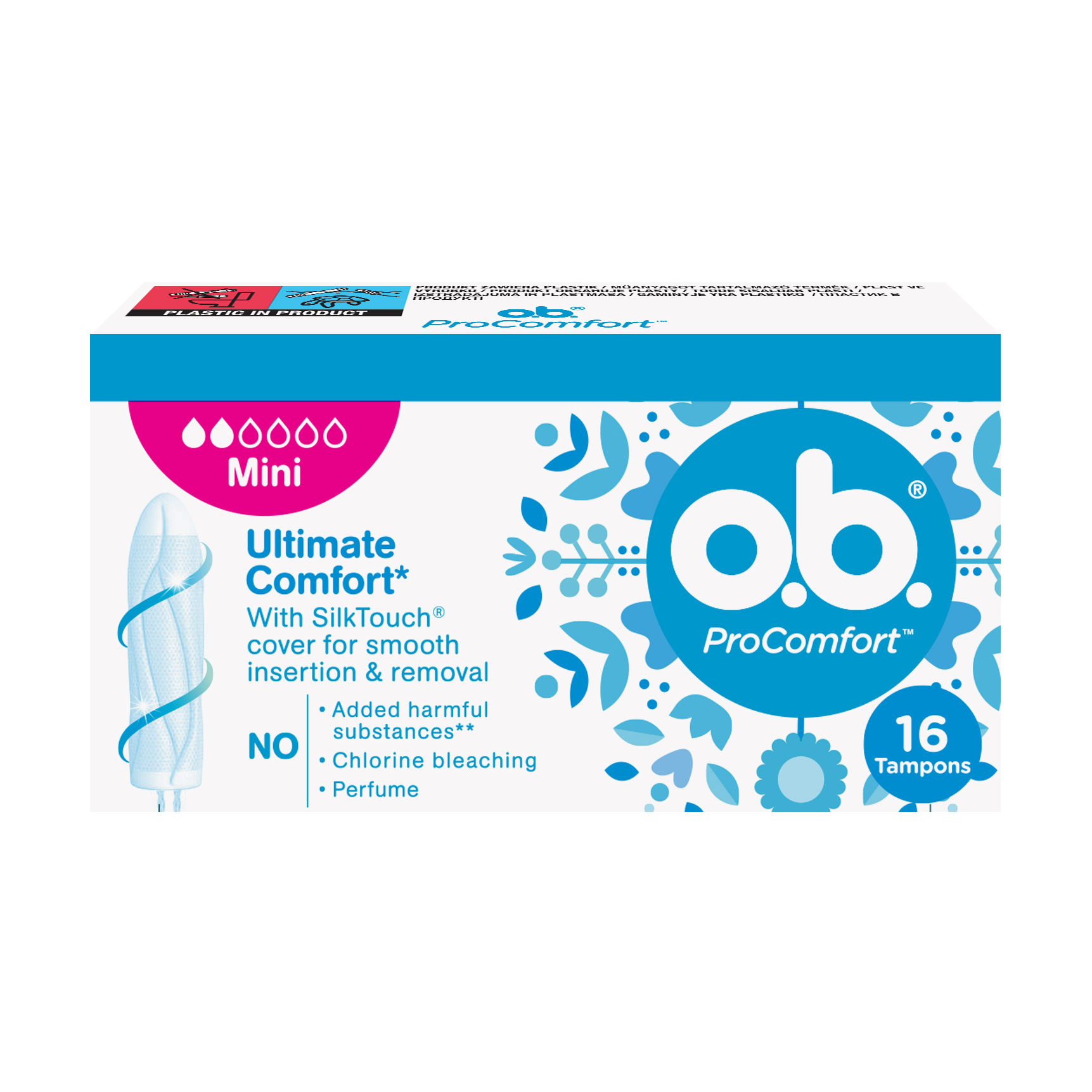 

Уцінка! Тампони o.b. ProComfort Mini, 16 шт