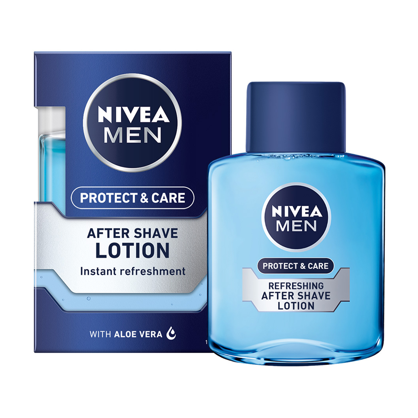 

Уцінка! Чоловічий лосьйон після гоління Nivea Men Захист та догляд, зволожувальний, захист від сухості шкіри, 100 мл