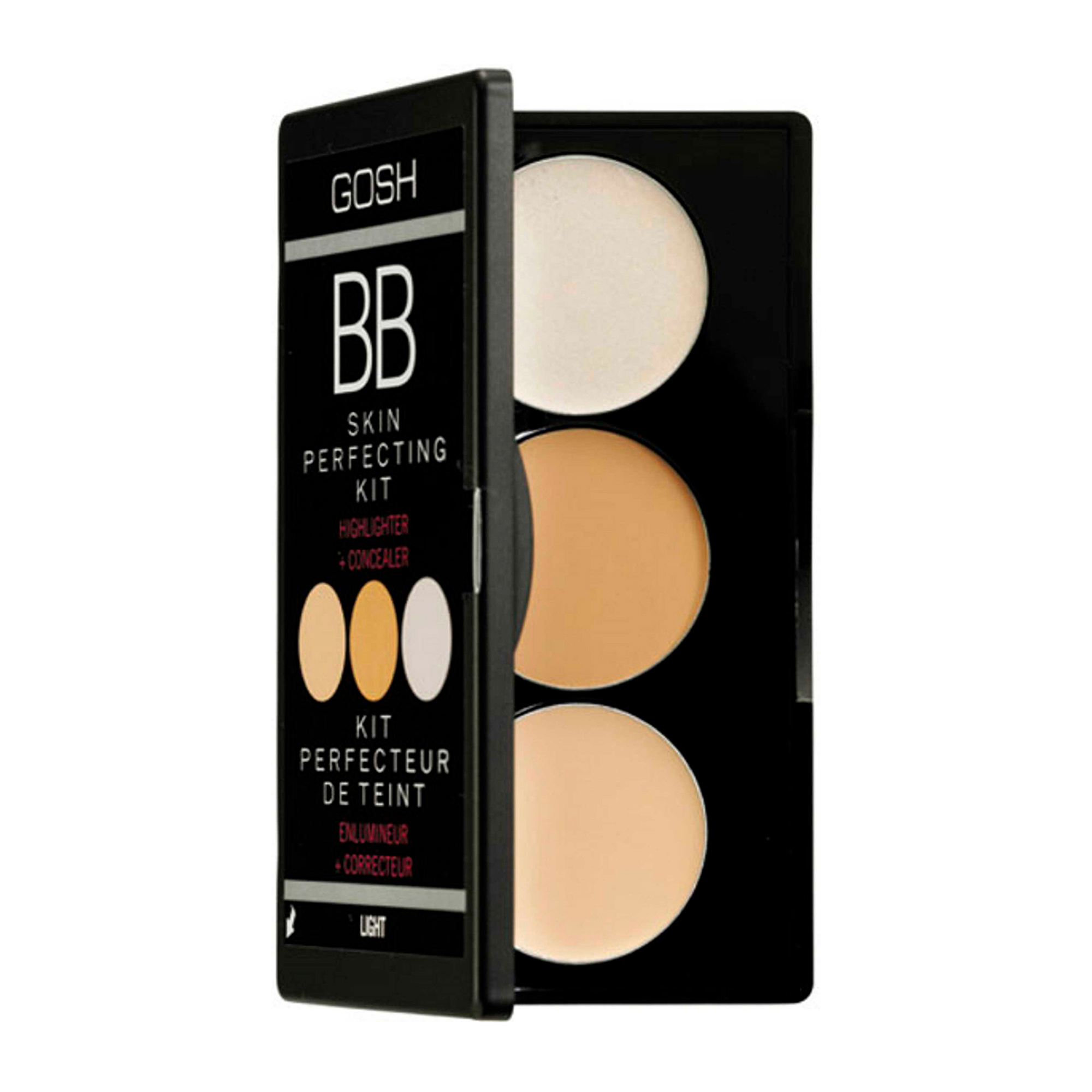 

Палетка для обличчя Gosh BB Skin Perfecting Kit 01 Light, 3*1.8 г