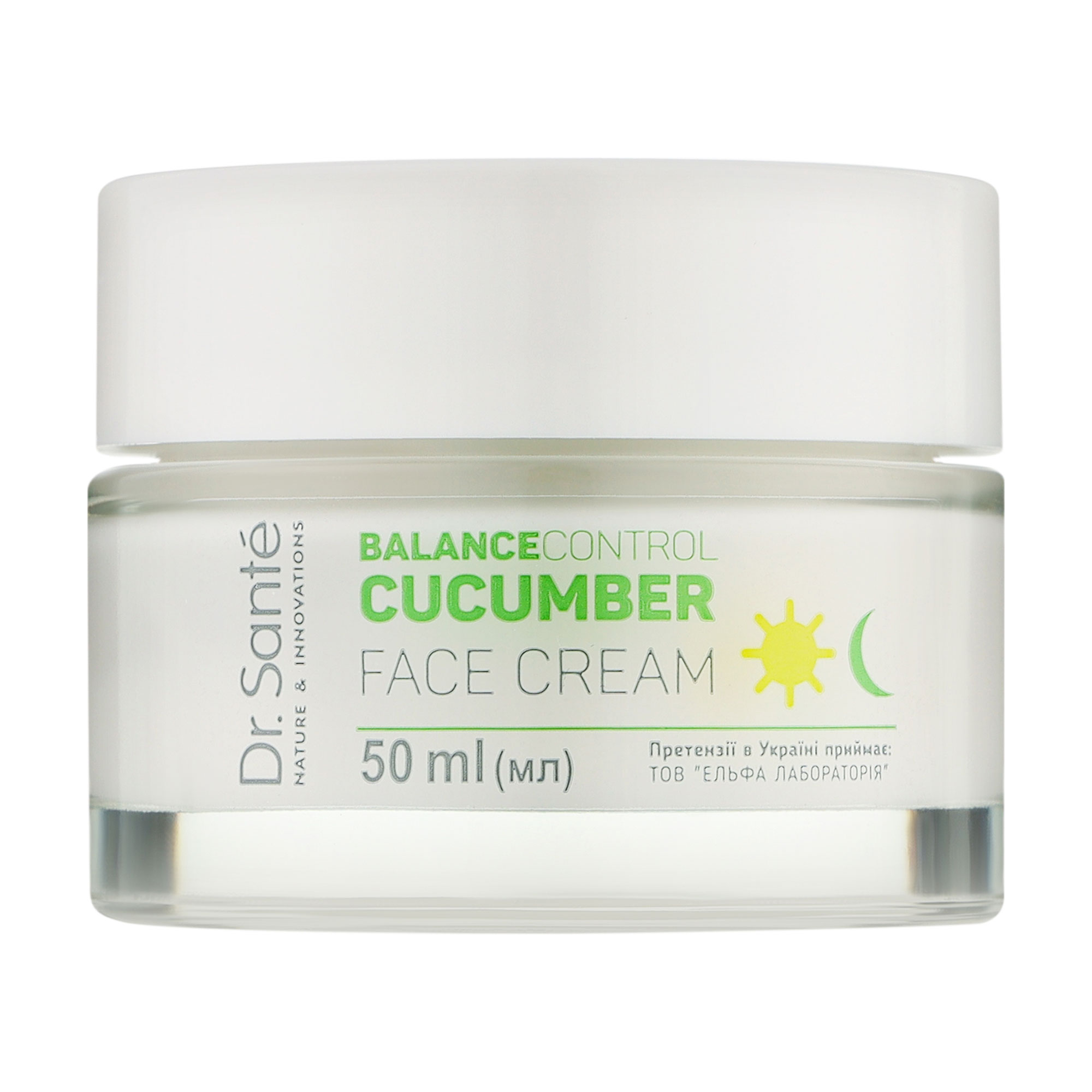 Крем для обличчя Dr.Sante Cucumber Balance Control, 50 мл