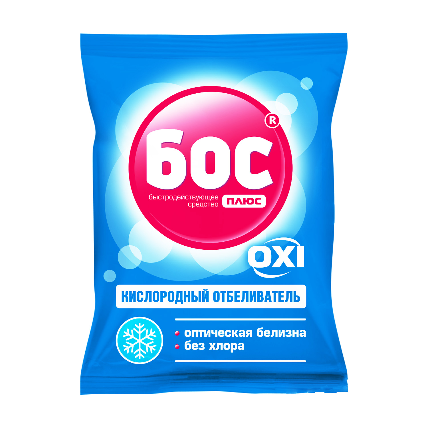

Уцінка! Кисневий відбілювач порошкоподібний БОС Плюс OXI для білих тканин, 1 кг