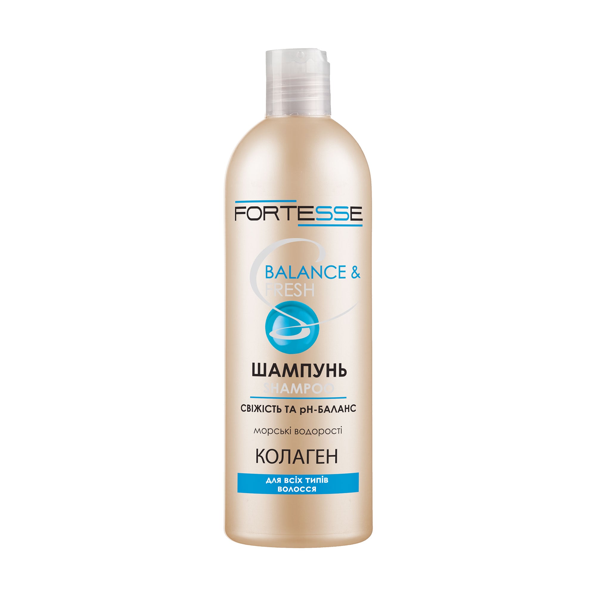 

Шампунь FORTESSE Professional Balance & Fresh Shampoo для всіх типів волосся, 400 мл