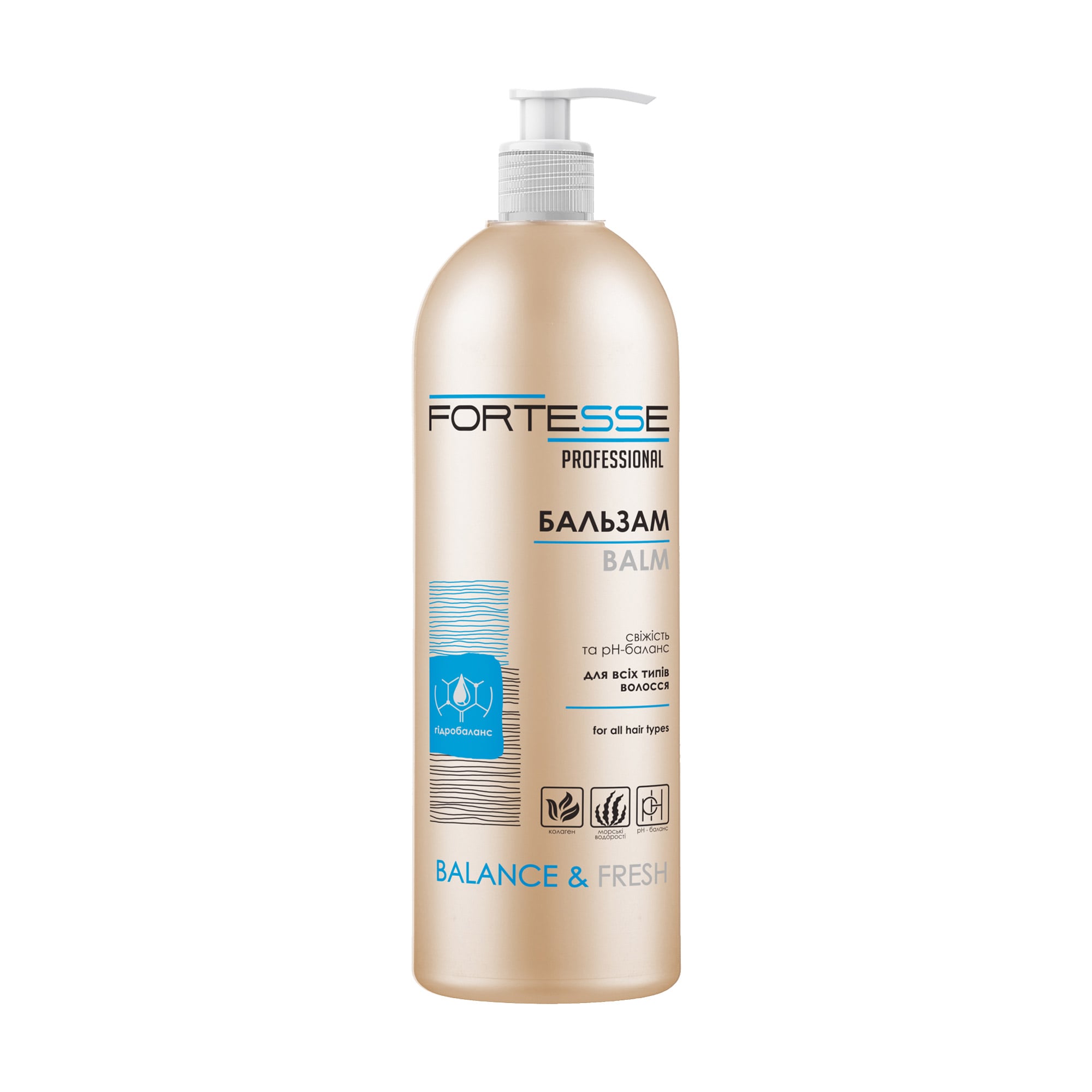 

Бальзам FORTESSE Professional FORTESSE Pro Balance pH-баланс, для всіх типів волосся, 400 мл