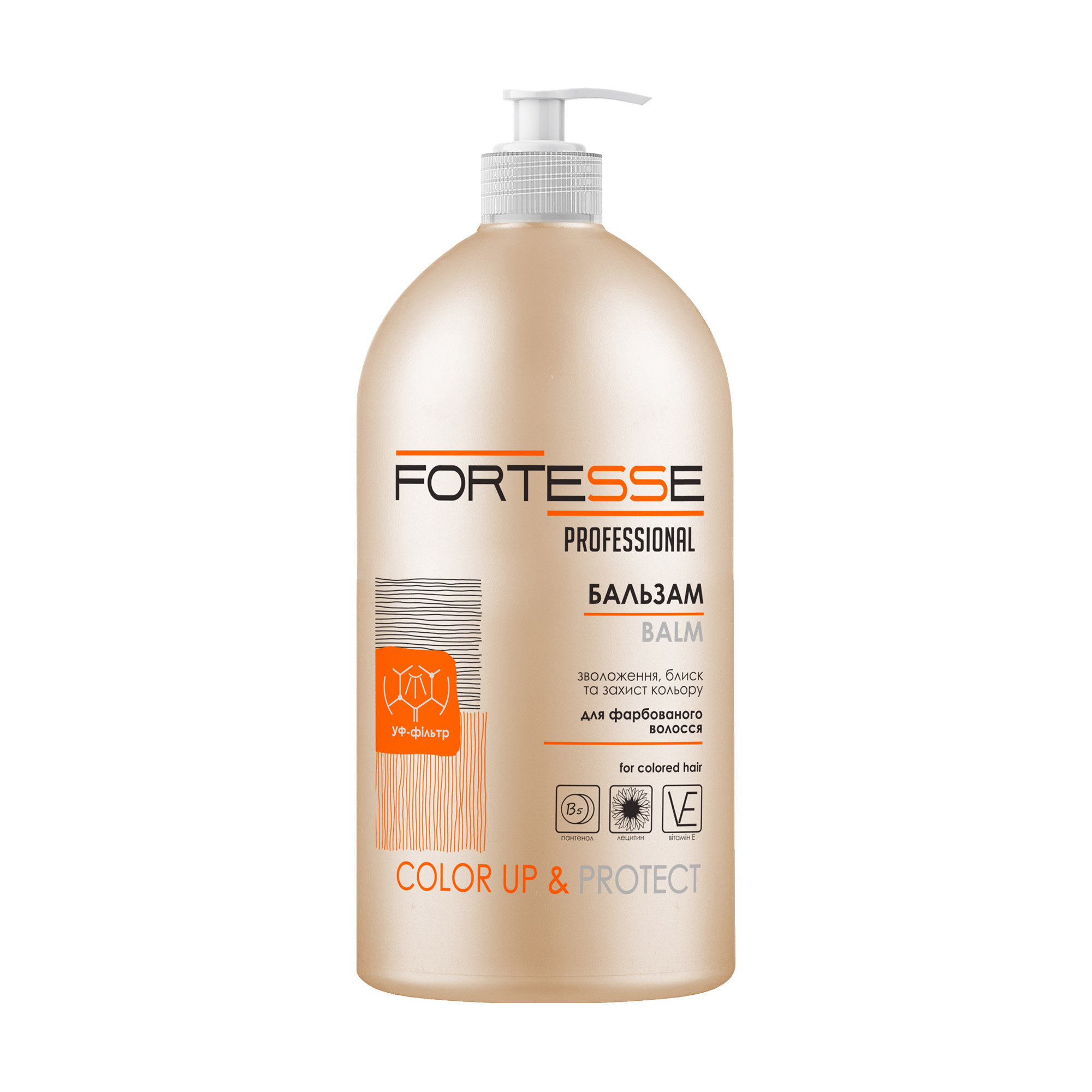 

Бальзам Fortesse Professional Color Up & Protect для фарбованого волосся, 1 л