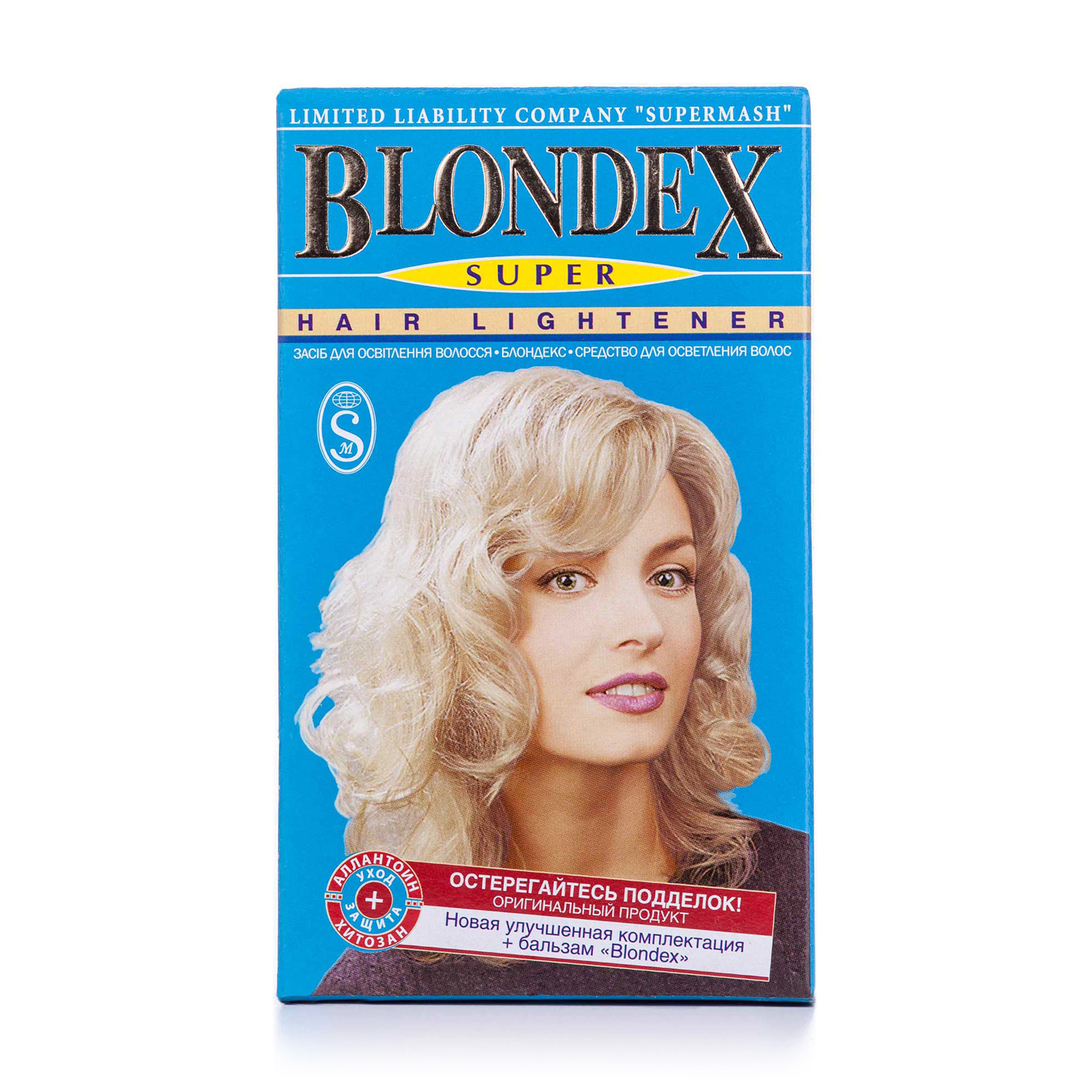 

Уцінка! Засіб для освітлення волосся Supermash Blondex Super Hair Lightener, 20 г