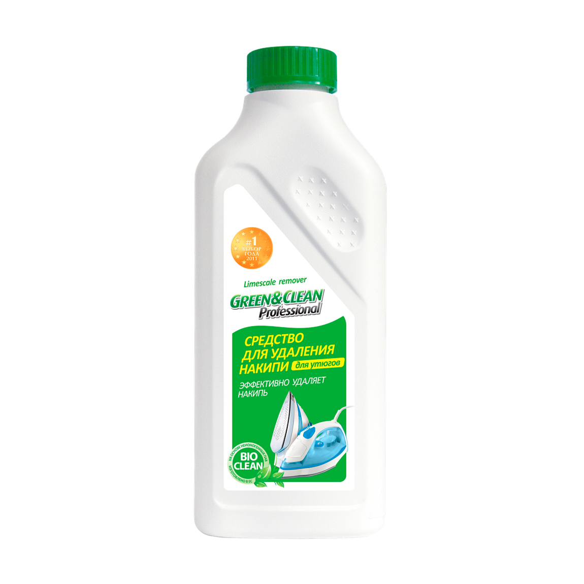 

Уцінка! Засіб для видалення накипу Green&Clean Professional для прасок, 500 мл
