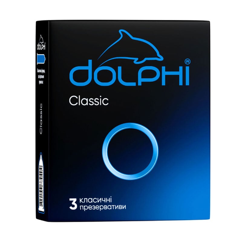 

Презервативи Dolphi Classic Класичні, 3 шт