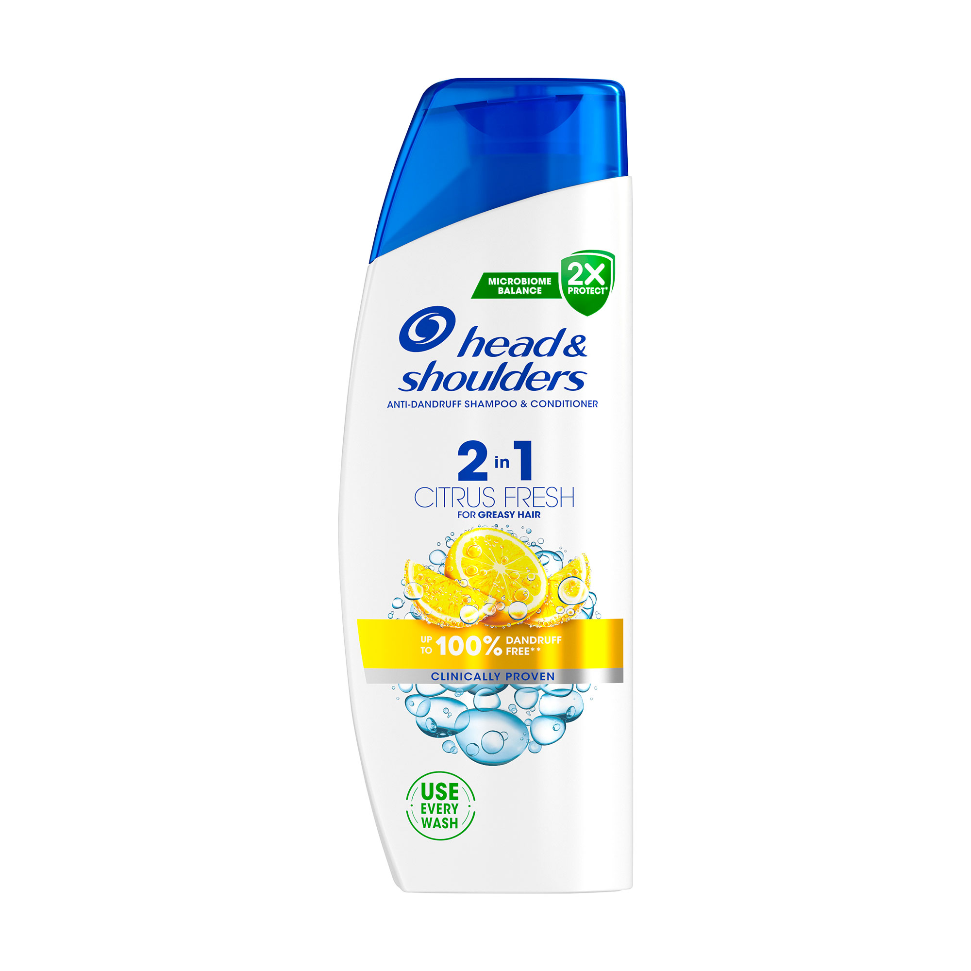 Шампунь проти лупи Head & Shoulders Цитрусова свіжість 2-в-1, 330 мл