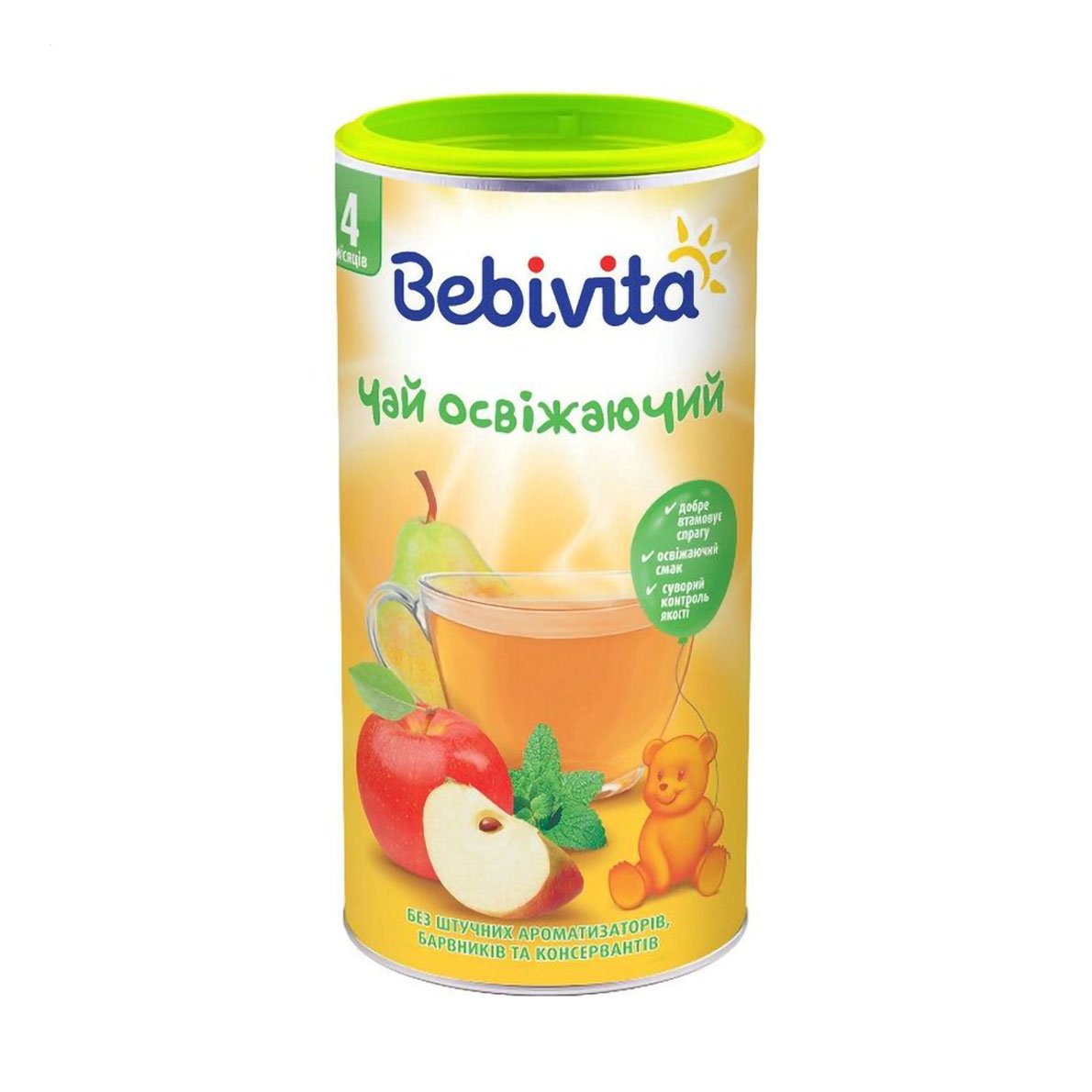 

Дитячий чай Bebivita Освіжальний, від 4 місяців, 200 г