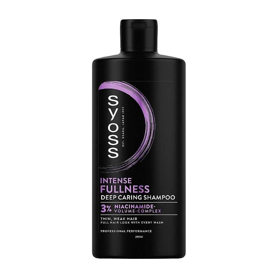 

Шампунь Syoss Full Hair 5, для тонкого волосся без об'єму, з тигровою травою, 440 мл