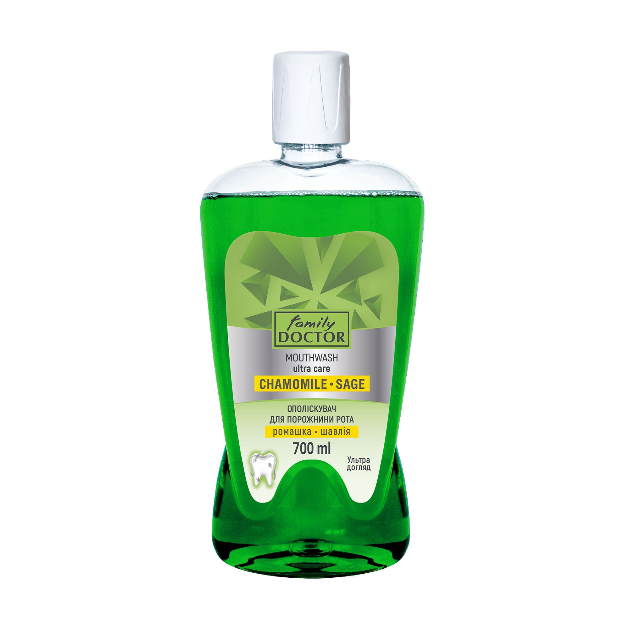 

Ополіскувач для ротової порожнини Family Doctor Ультра-захист, 700 мл
