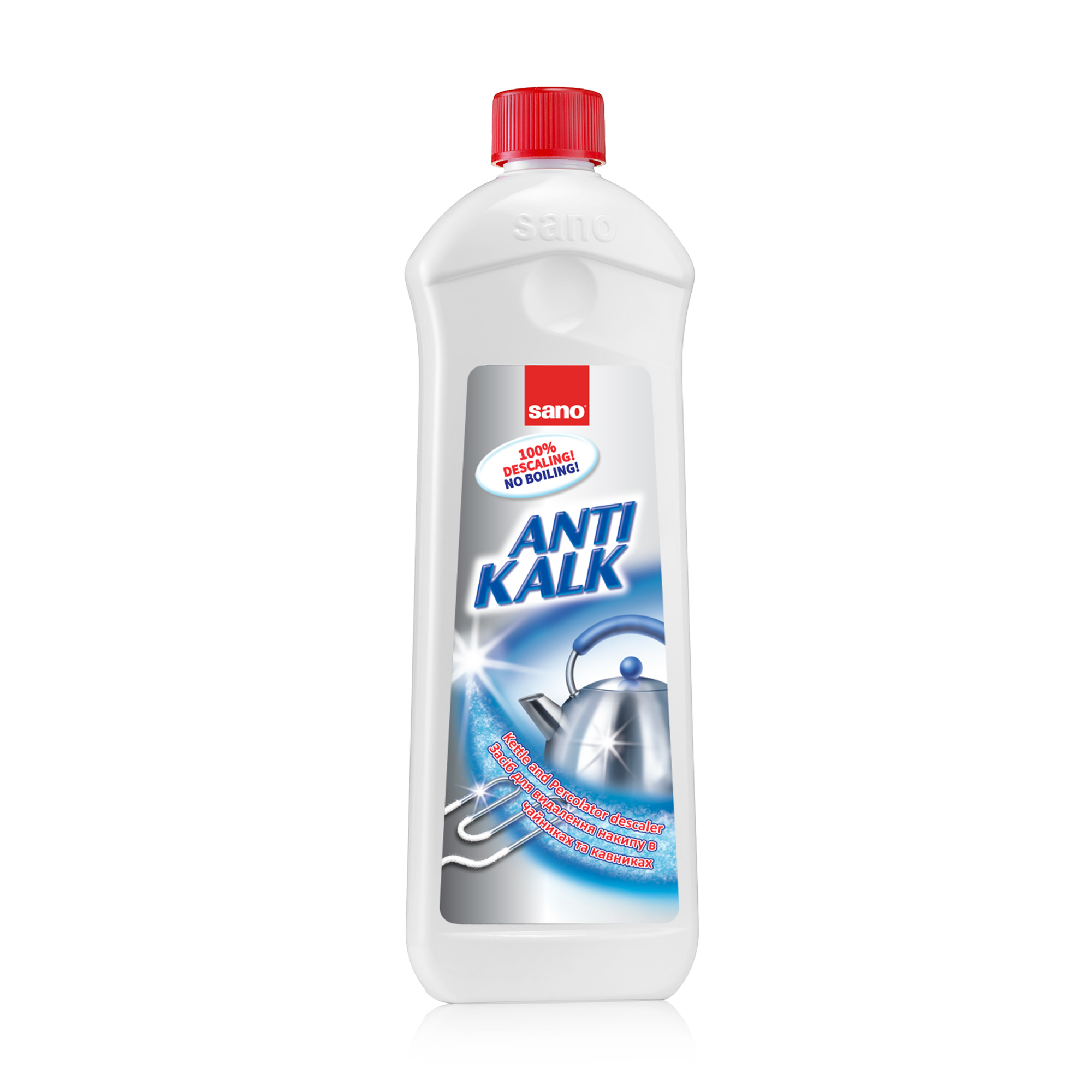

Засіб для чищення чайників та кавоварок SANO Anti Kalk Kettle, 700 мл