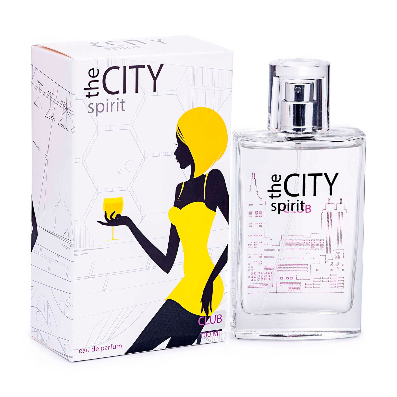 

Парфумована вода The City Spirit Club жіноча 100мл