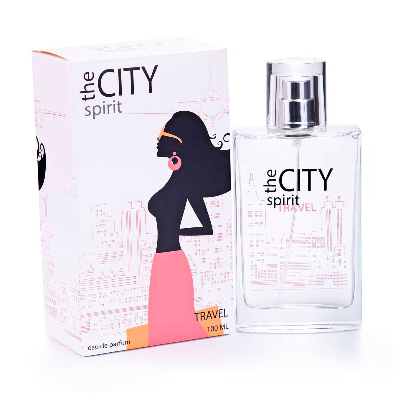 

Парфумована вода The City Spirit Travel жіноча 100мл