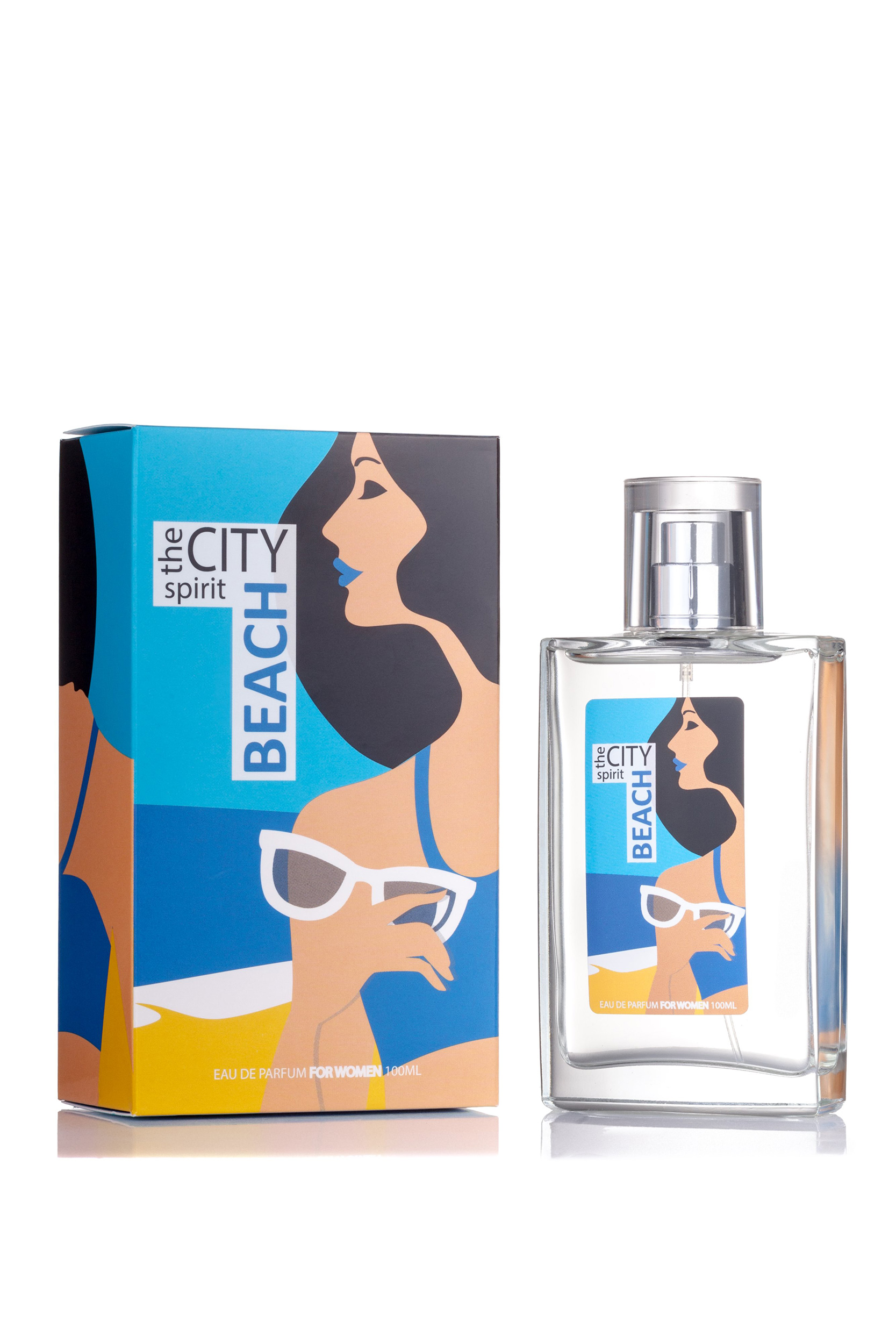 

Парфумована вода The City Spirit Beach жіноча 100мл