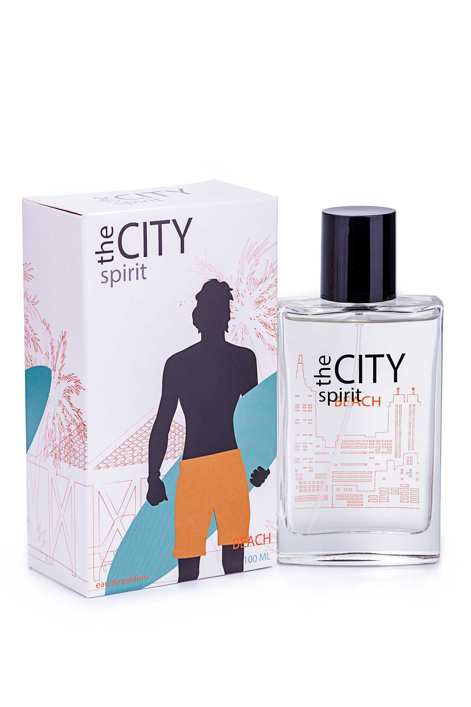 

Парфумована вода The City Spirit Beach чоловіча 100мл
