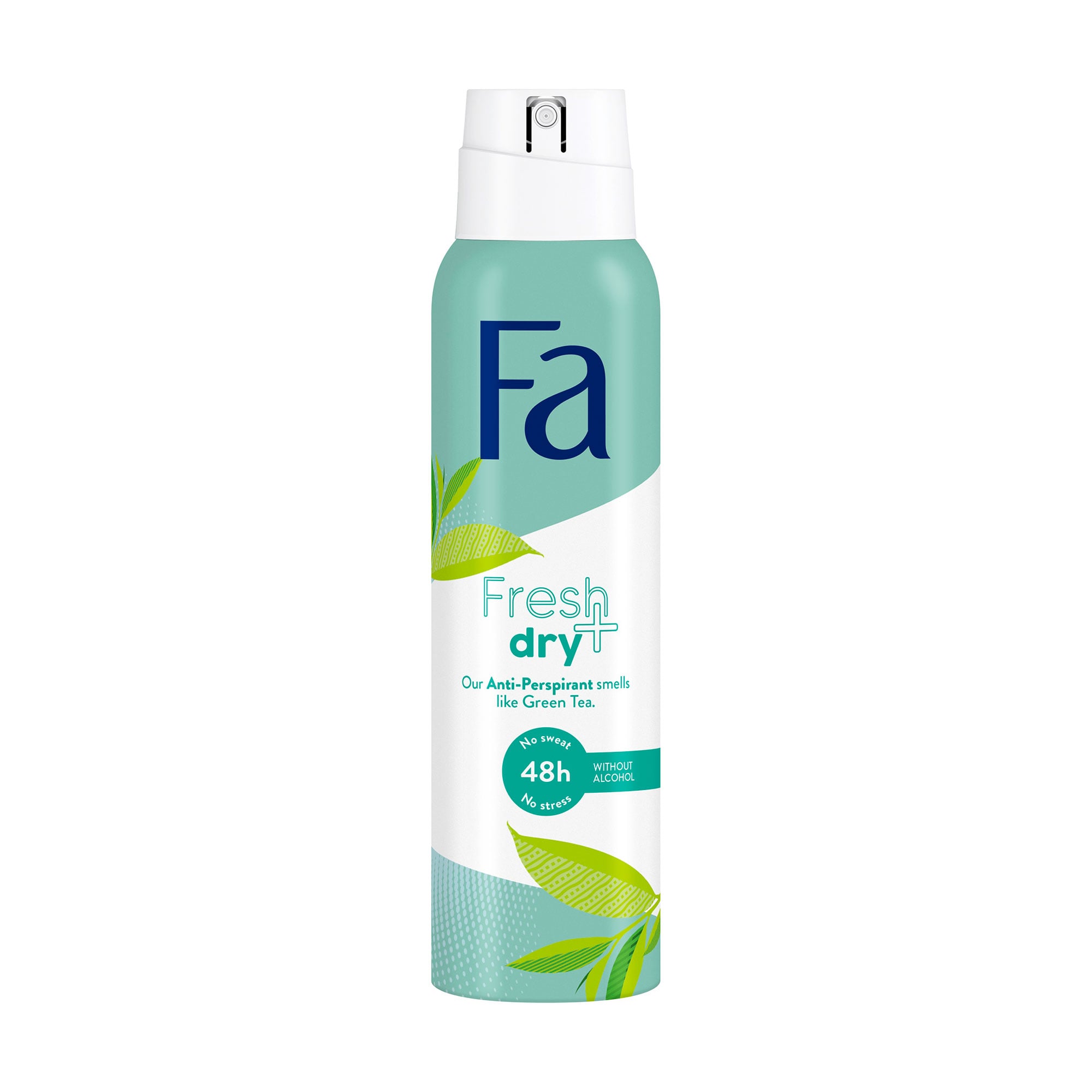 

Антиперспірант-спрей Fa Fresh & Dry Deodorant 48h, з ароматом зеленого чаю, жіночий, 150 мл