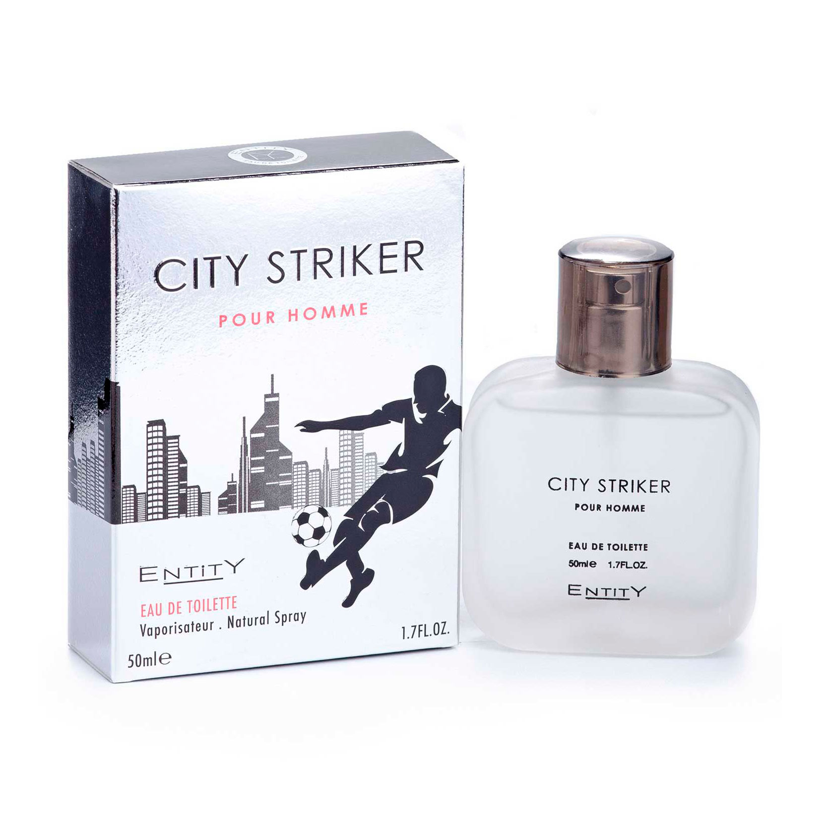 

Туалетна вода ENTITY CITY STRIKER чоловіча 50мл