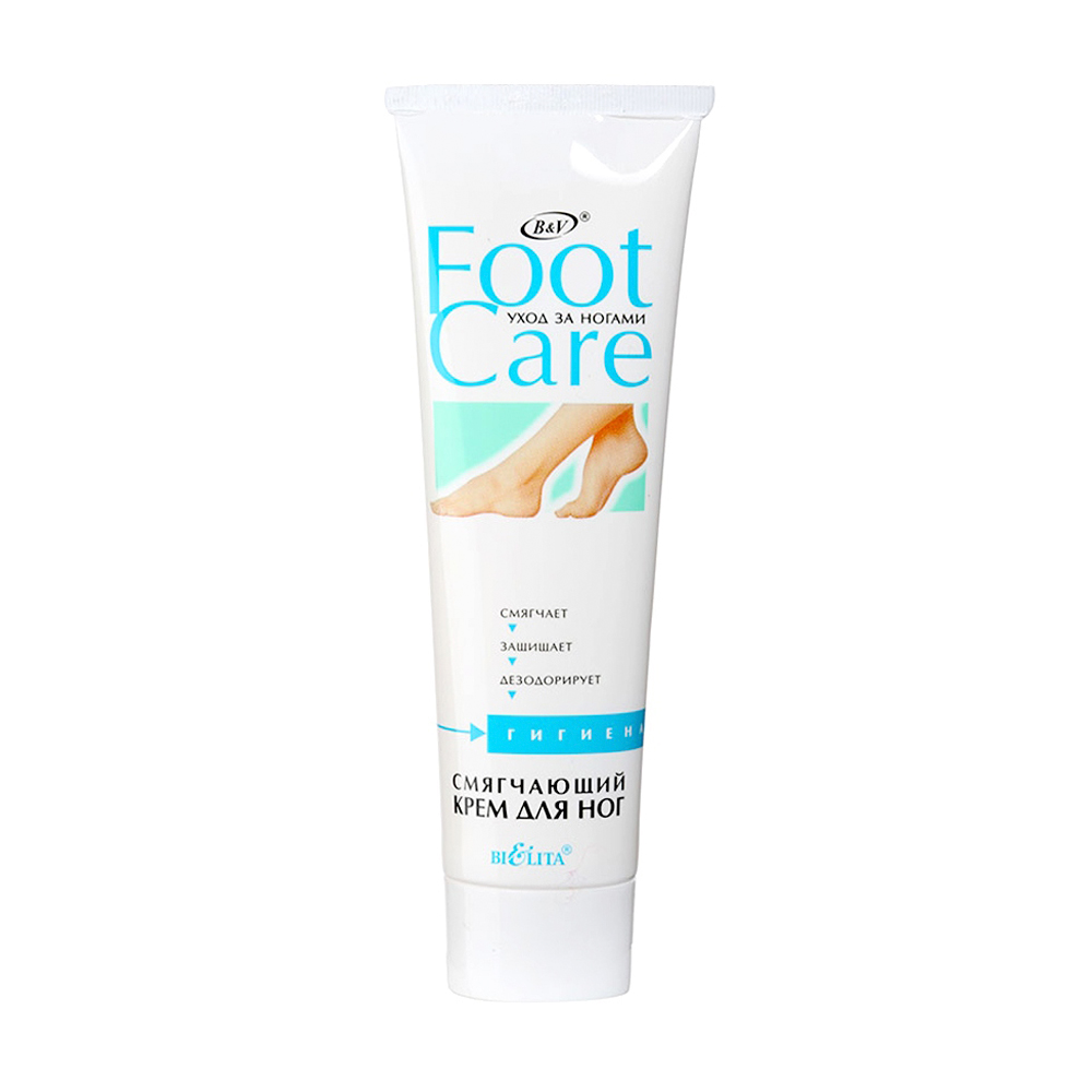 

Крем для ніг Bielita foot care помякшуючий, 100мл"