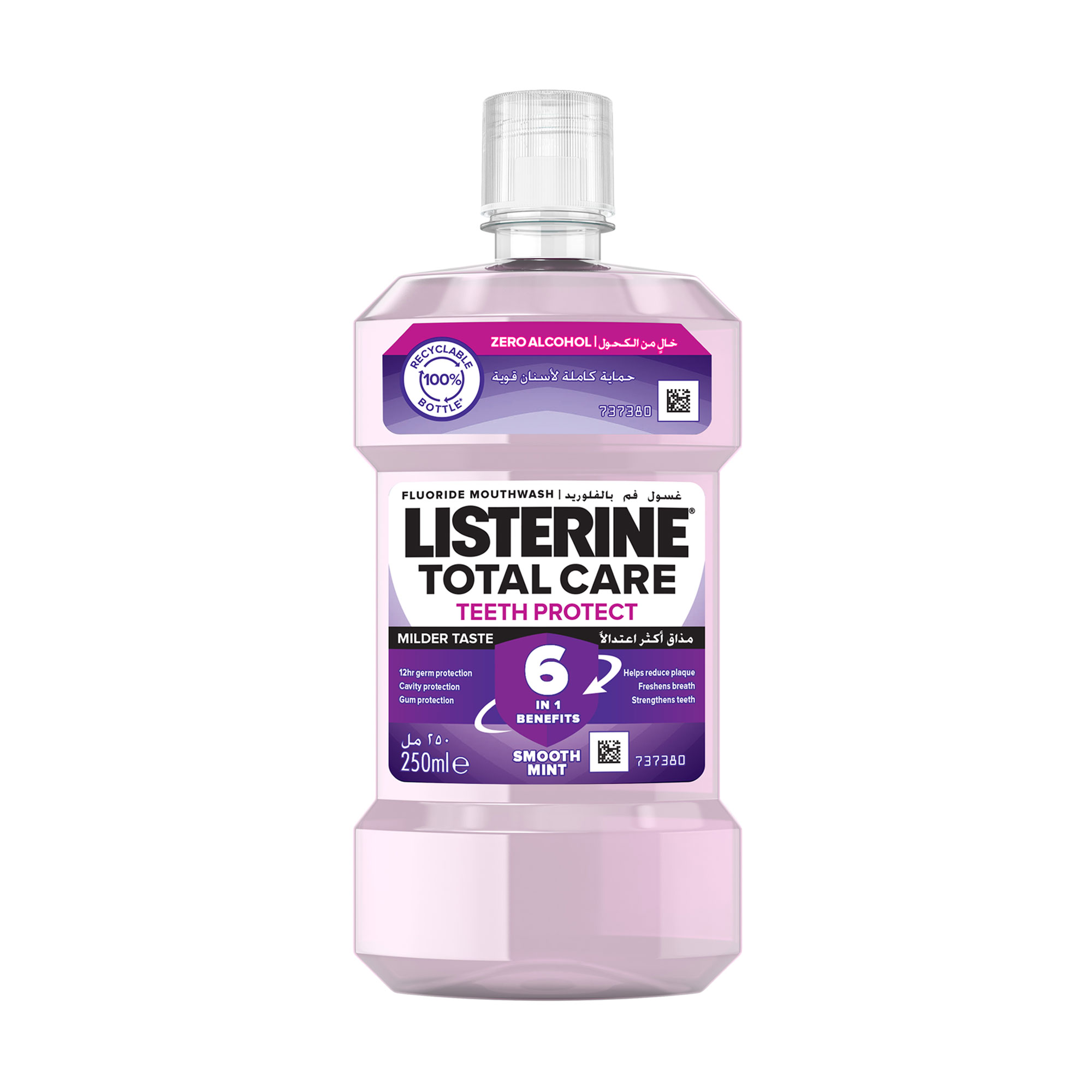 

Уцінка! Ополіскувач для ротової порожнини Listerine Total Care 6 в 1, 250 мл