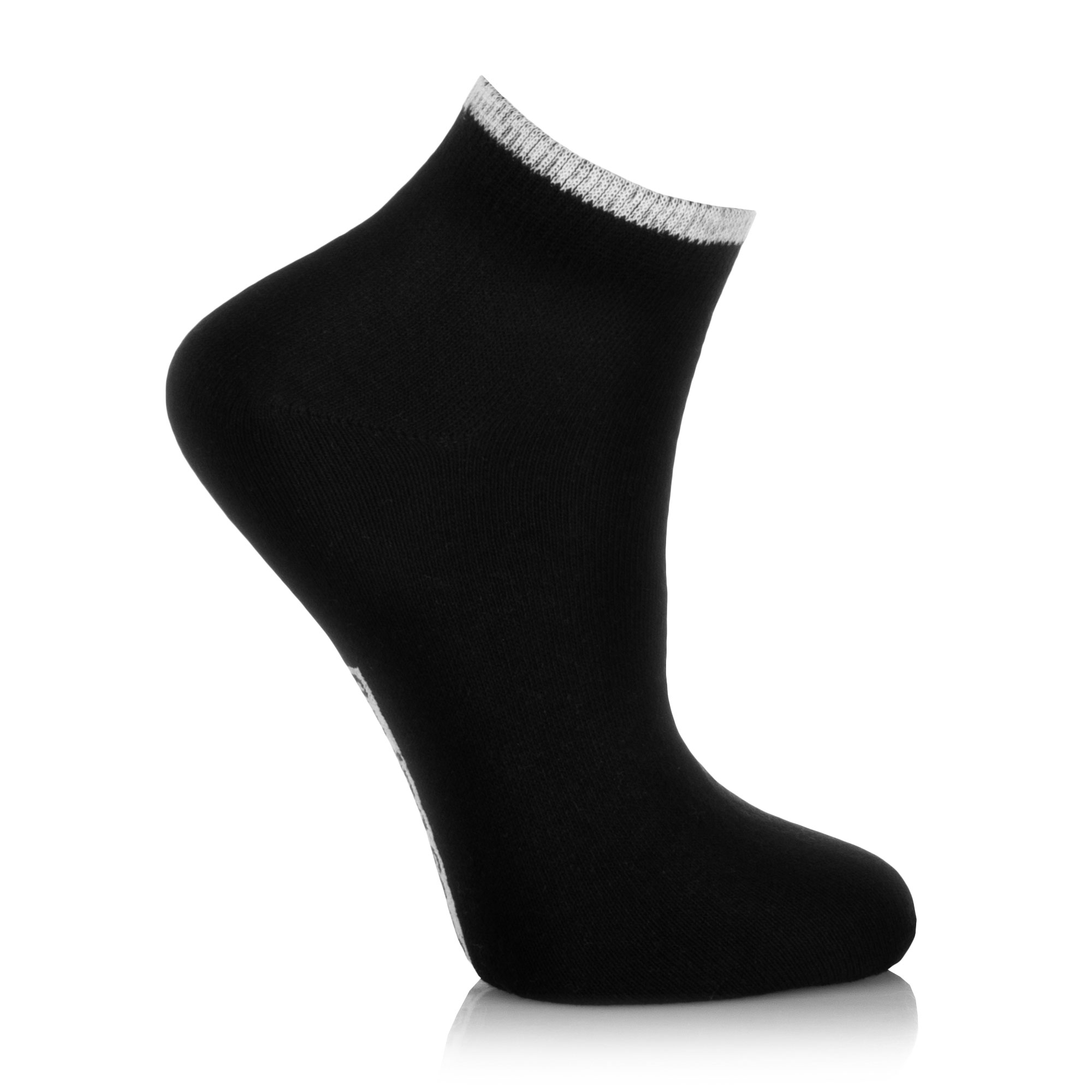 

Шкарпетки жіночі AmiGA 11В20-5/2 спортивні, чорні, розмір 23-25