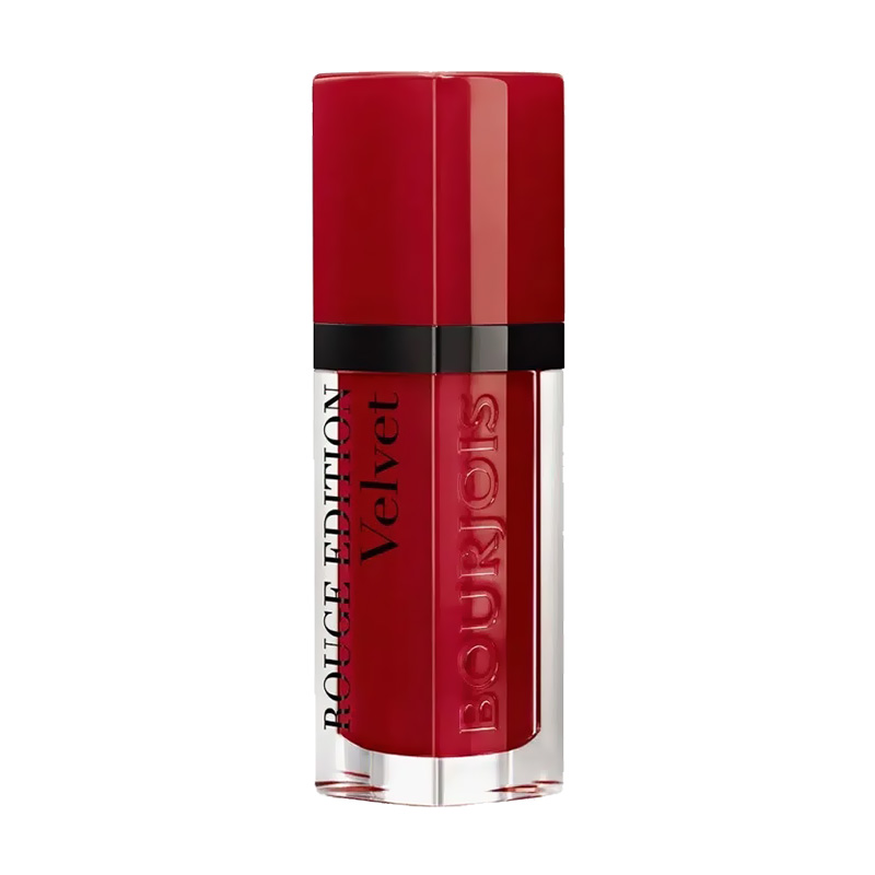 Рідка матова помада для губ Bourjois Rouge Edition Velvet 15 Red-Volution, 7.7 мл