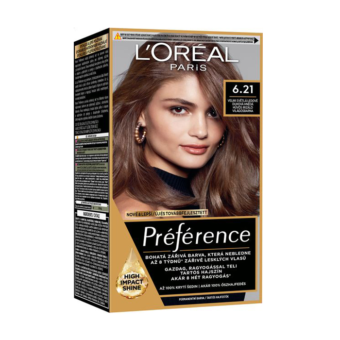 

Уцінка! Стійка фарба для волосся L'Oreal Paris Preference 6.21, 174 мл