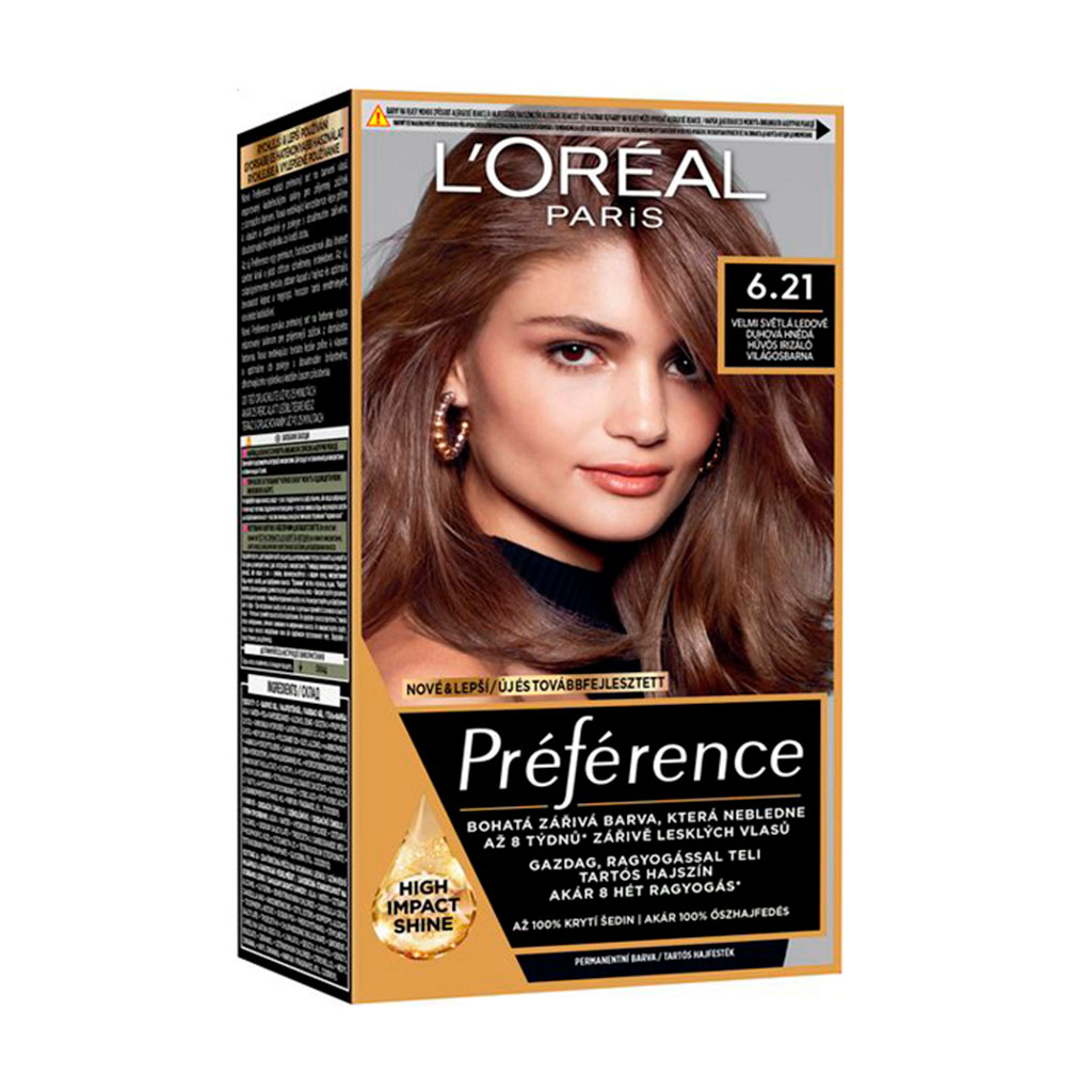 

Стійка фарба для волосся L'Oreal Paris Preference 6.21, 174 мл
