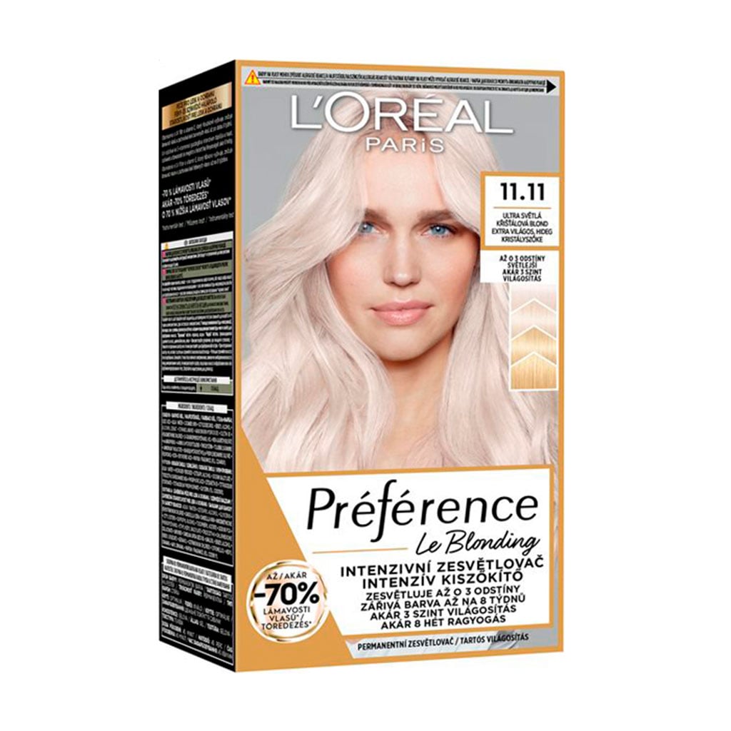 

Стійка фарба для волосся L'Oreal Paris Preference 11.11, 174 мл