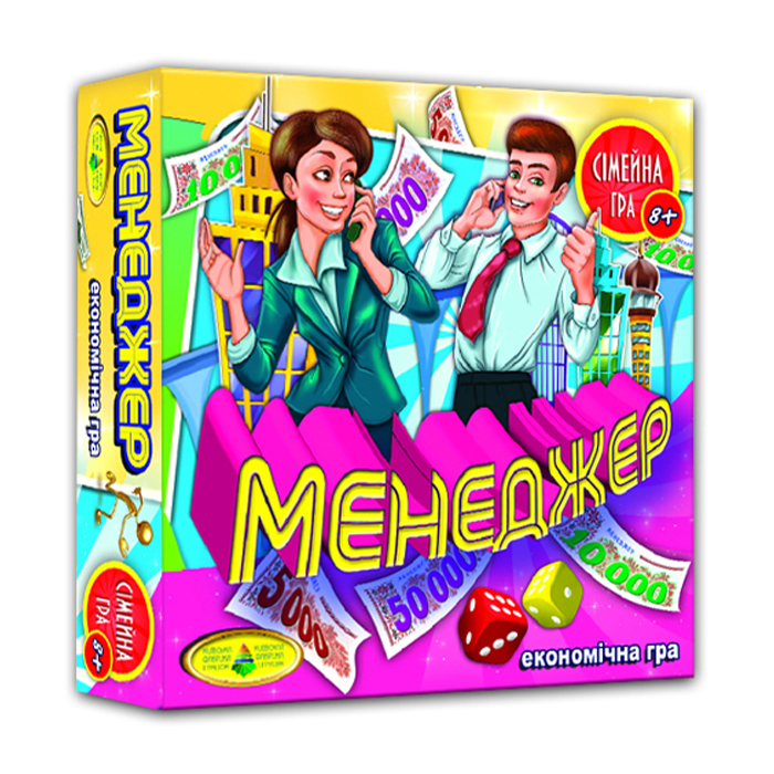 

Настільна гра Київська Фабрика Іграшок Менеджер, від 8 років (1822)