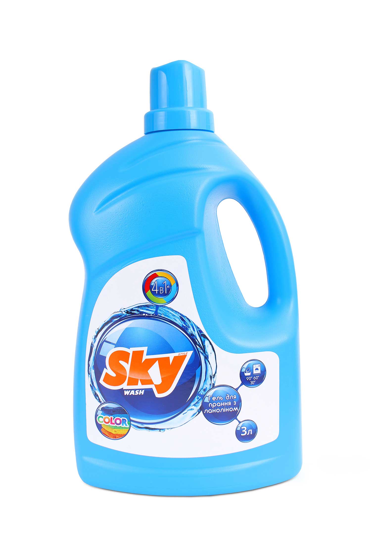 

Гель для прання Sky Style Колор, 3л