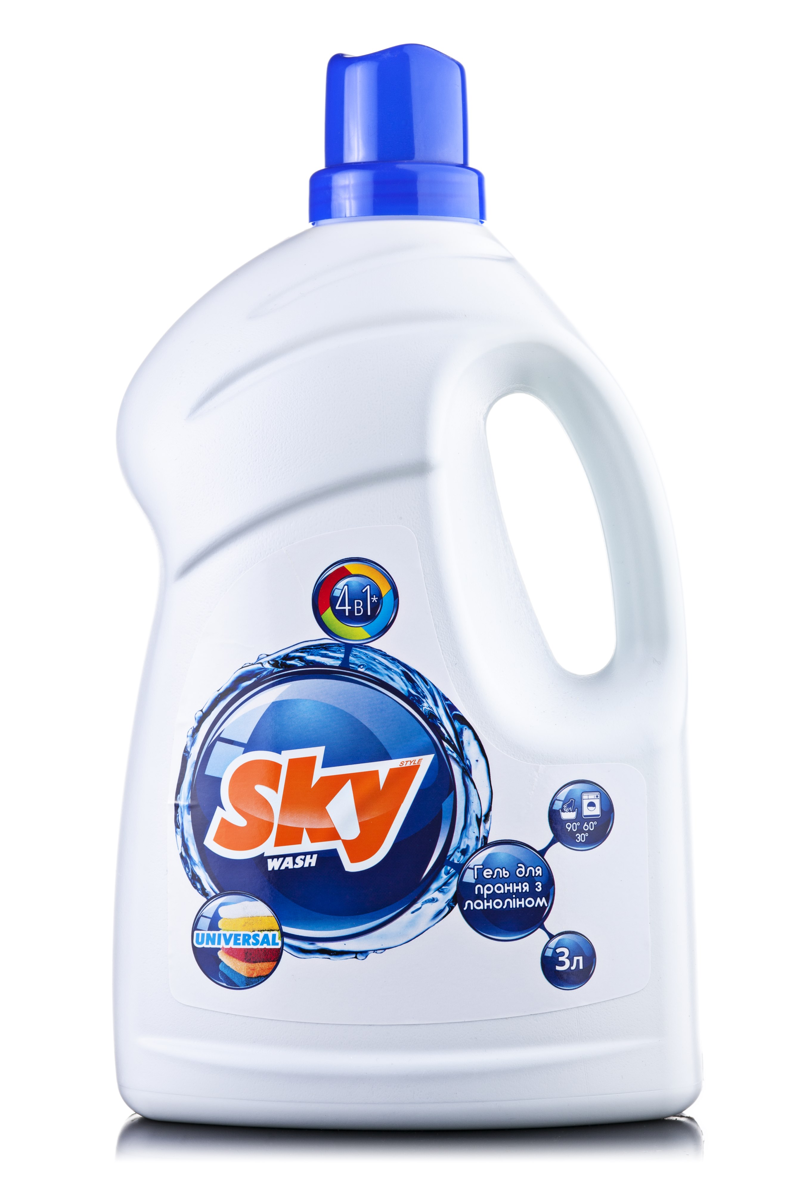

Гель для прання Sky Style Універсальний, 3л