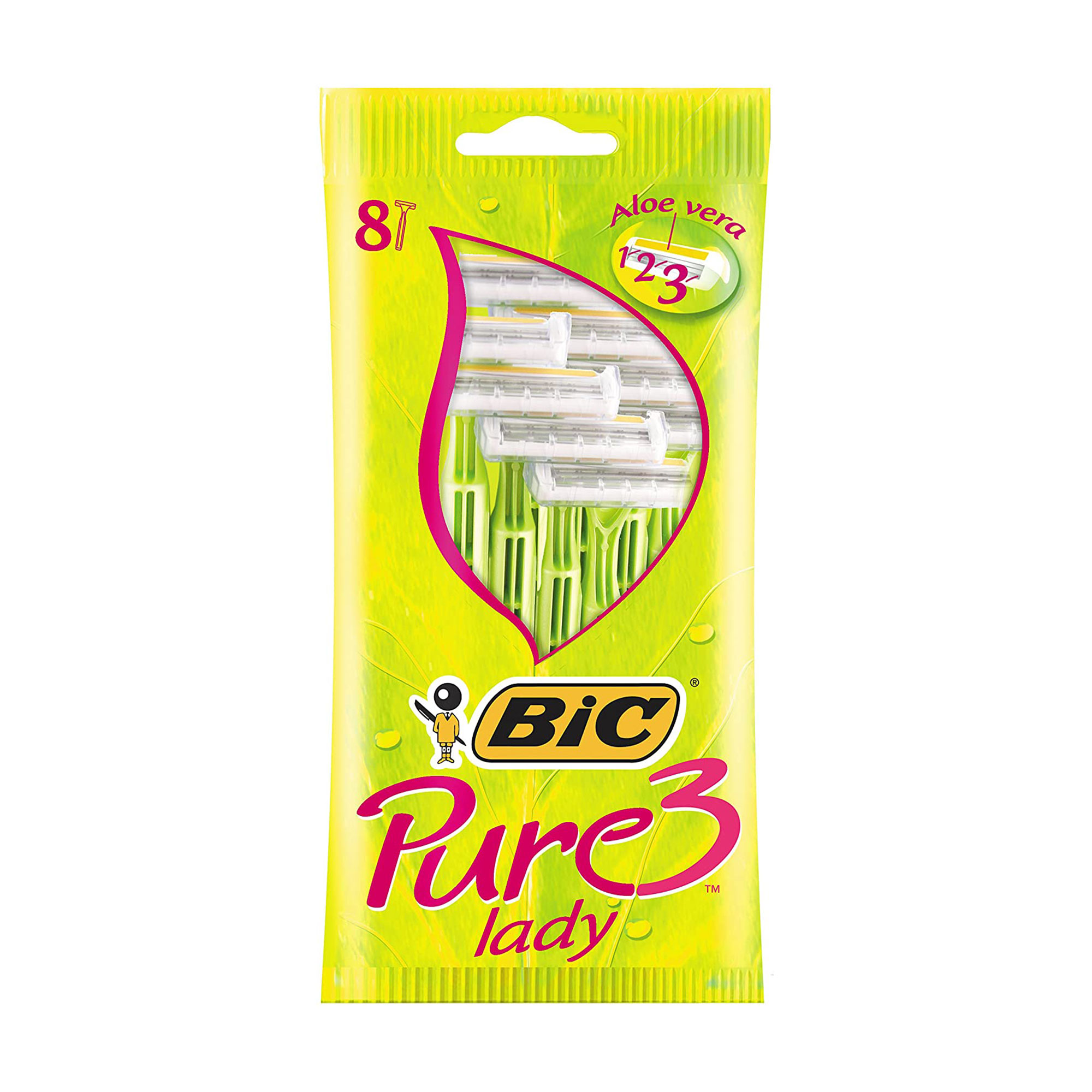 

Станок для гоління BIC Pure 3 Lady одноразовий жіночий, 8 шт