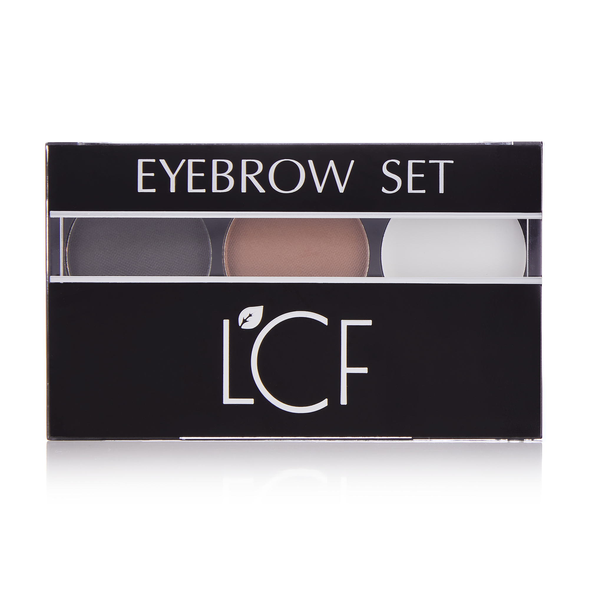 

Уцінка! Набір для брів LCF Eyebrow Set 02 темно-коричневий, 6 г