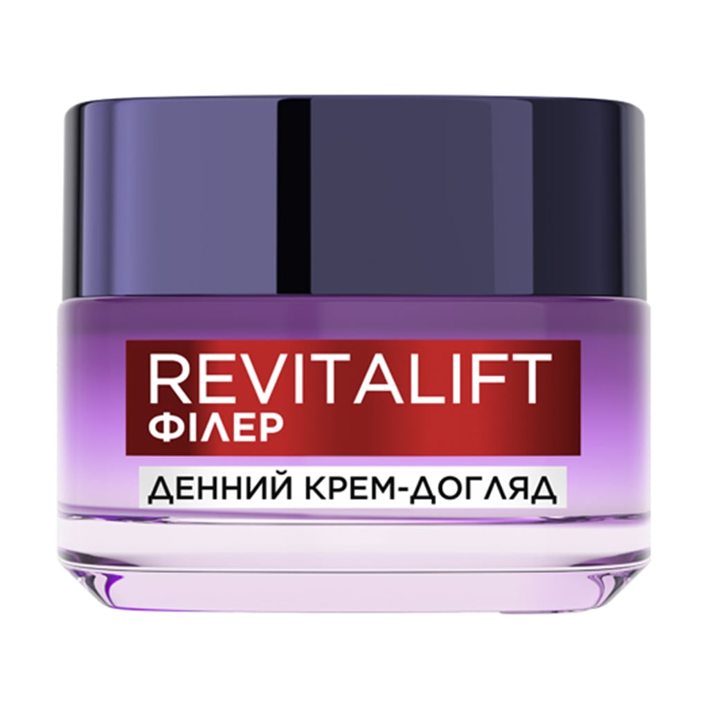 

Денний антивіковий крем-догляд для обличчя L'Oreal Paris Revitalift Філер [HA] Відновлює втрачений об'єм шкіри, 50 мл