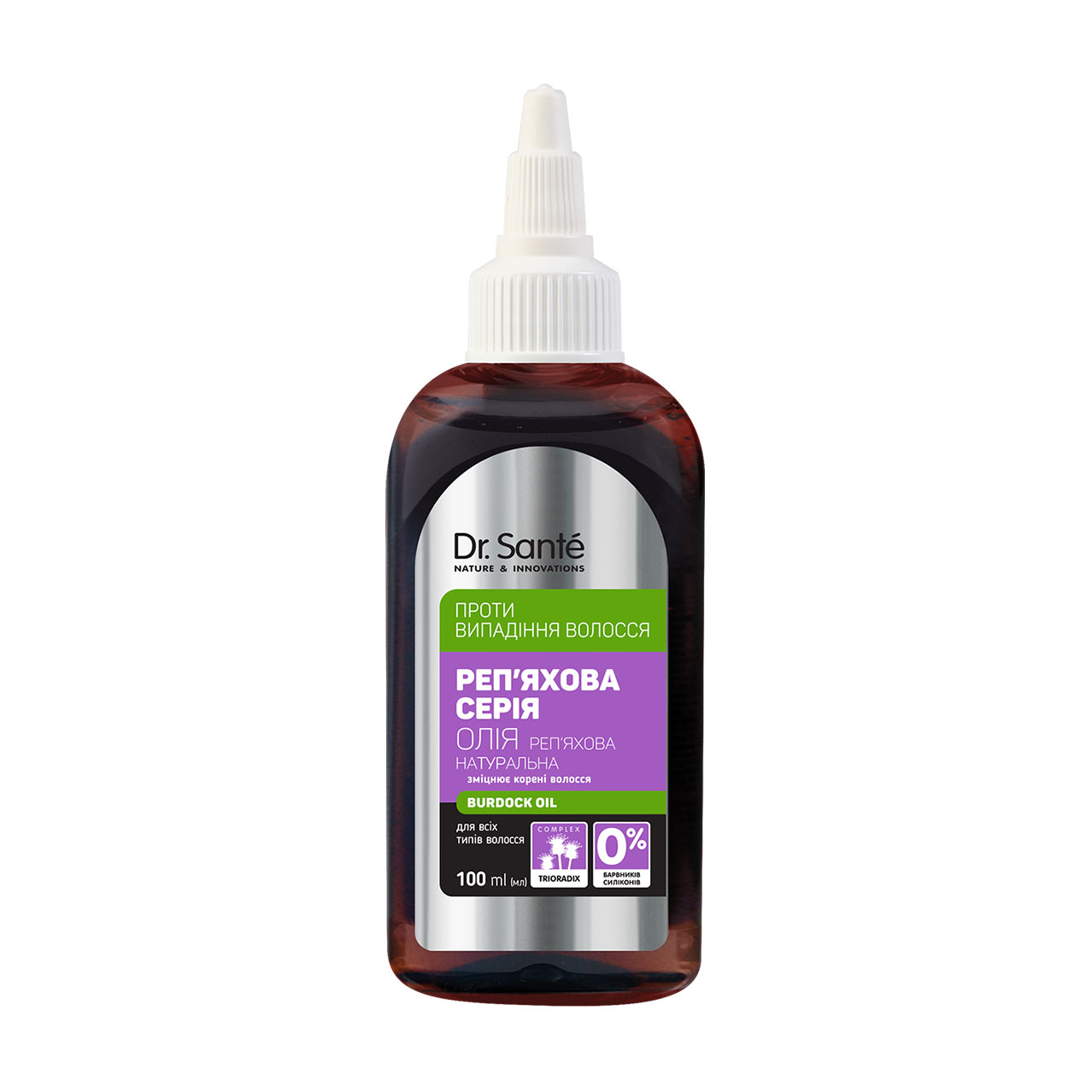 

Уцінка! Реп'яхова олія Dr. Sante Реп'яхова серія, проти випадання волосся, 100 мл