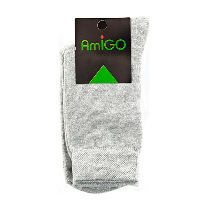 

Шкарпетки чоловiчi AmiGO В8 сiрий меланж р.27