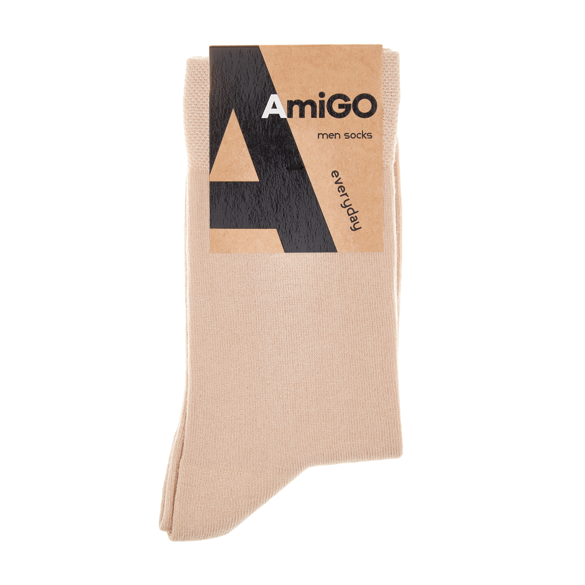 

Шкарпетки чоловічі AmiGO PR01 класичні, бежеві