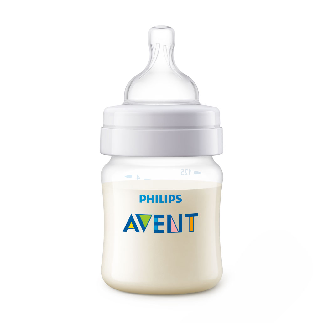 

Пляшечка для годування AVENT Classic Anti-сolic, від 0 місяців, з клапаном AirFree, 125 мл