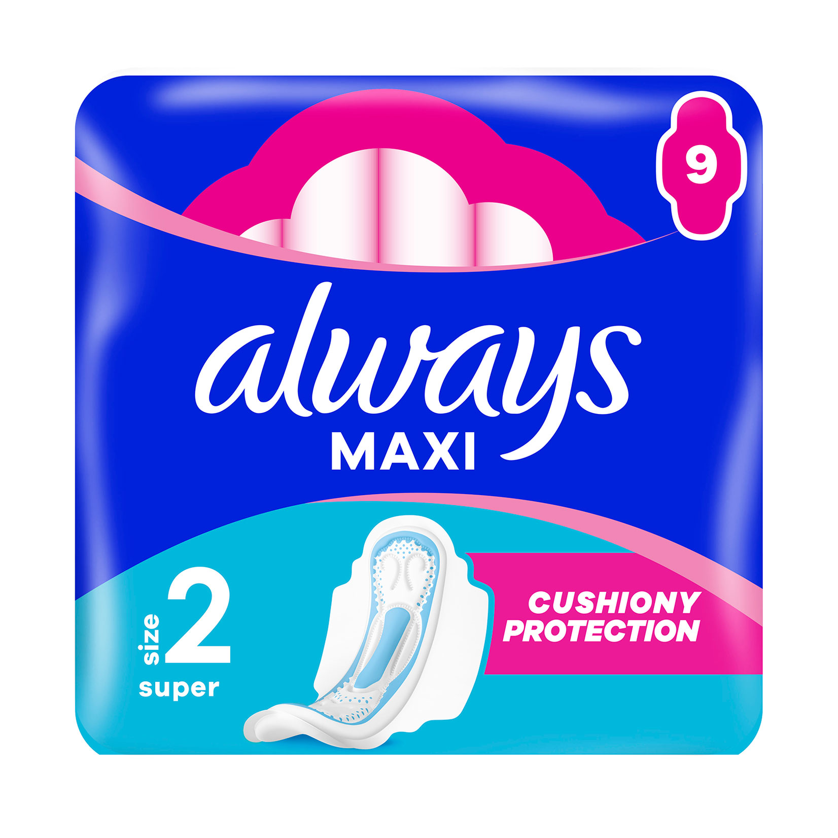 

Гігієнічні прокладки Always Classic Super розмір 2, 9 шт