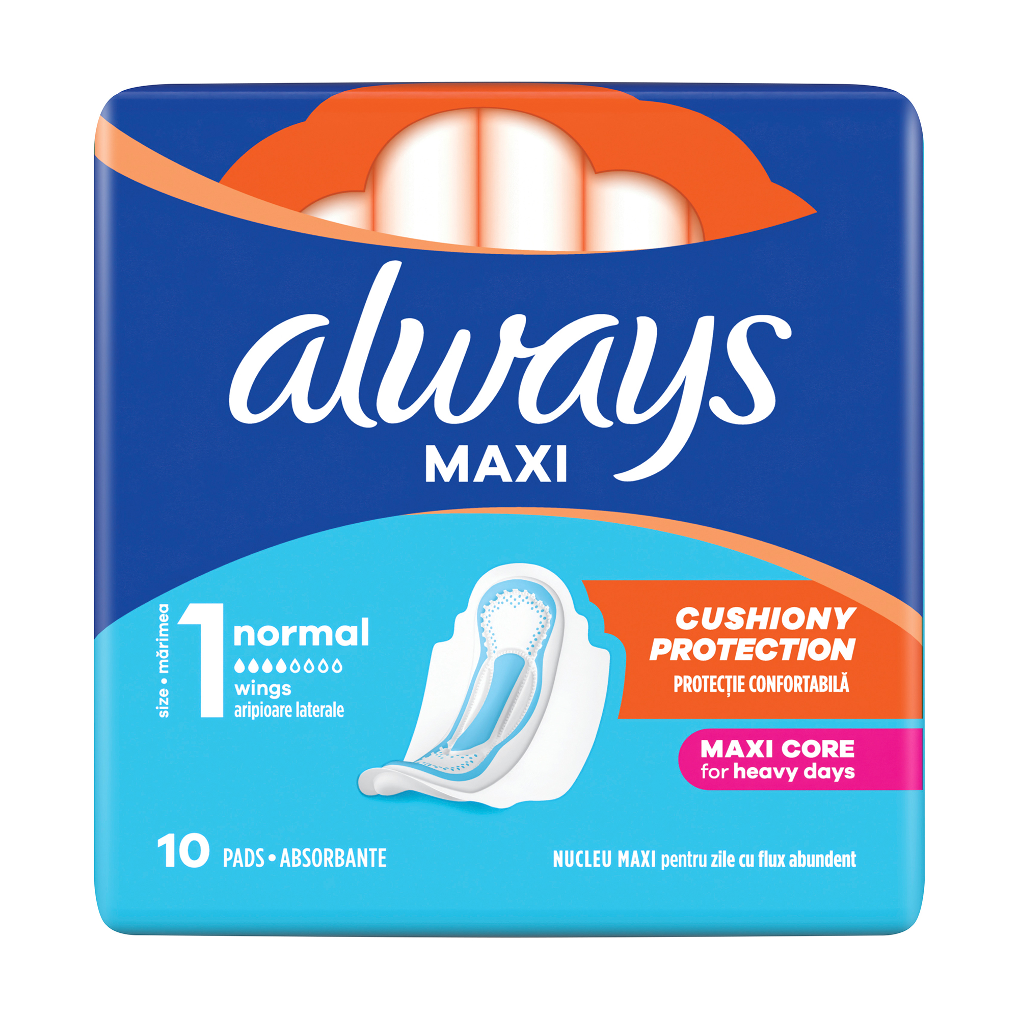 

Гігієнічні прокладки Always Classic Normal розмір 1, 10 шт