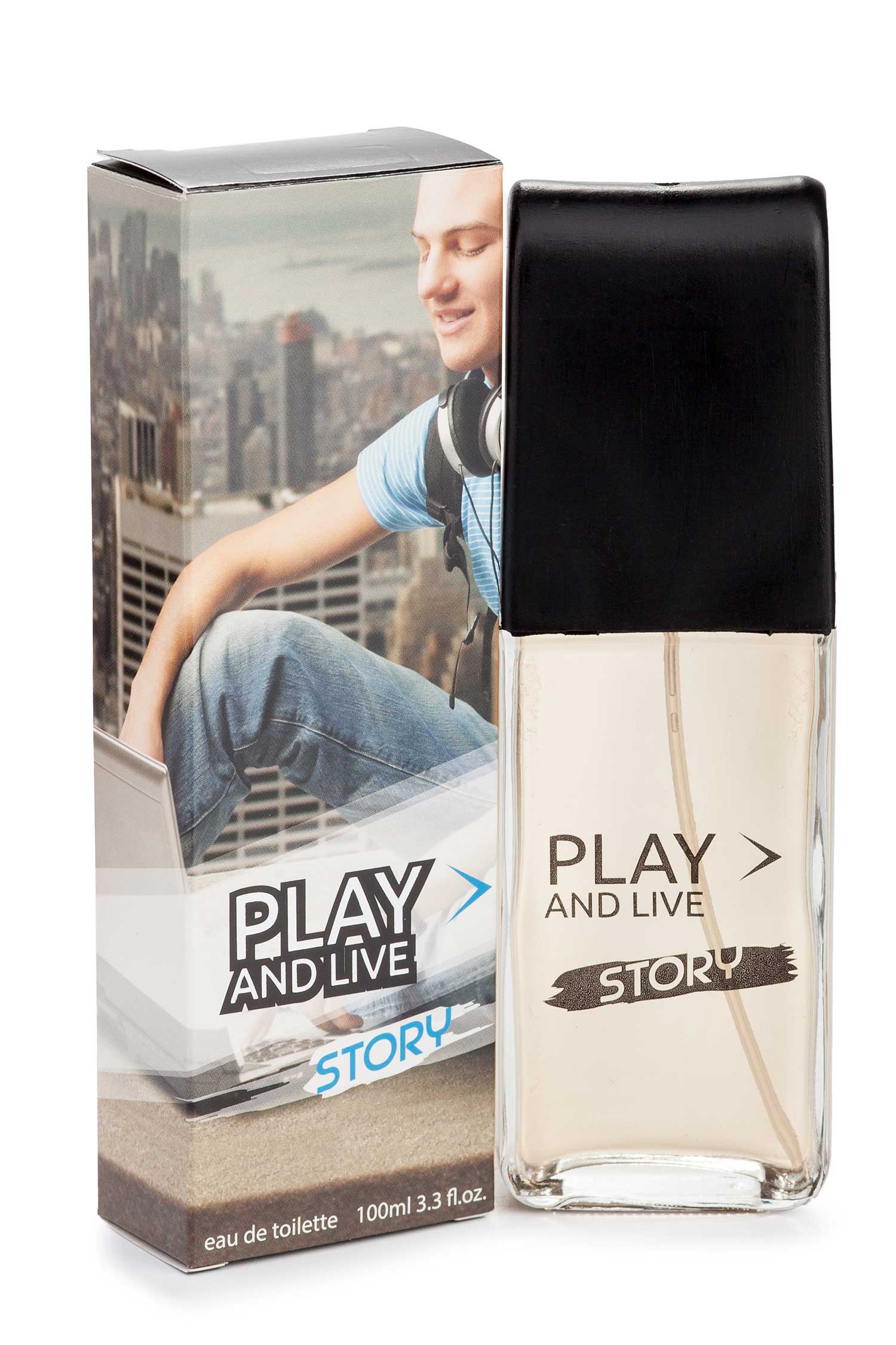 

Туалетна вода Play and Live Story чоловіча 100мл