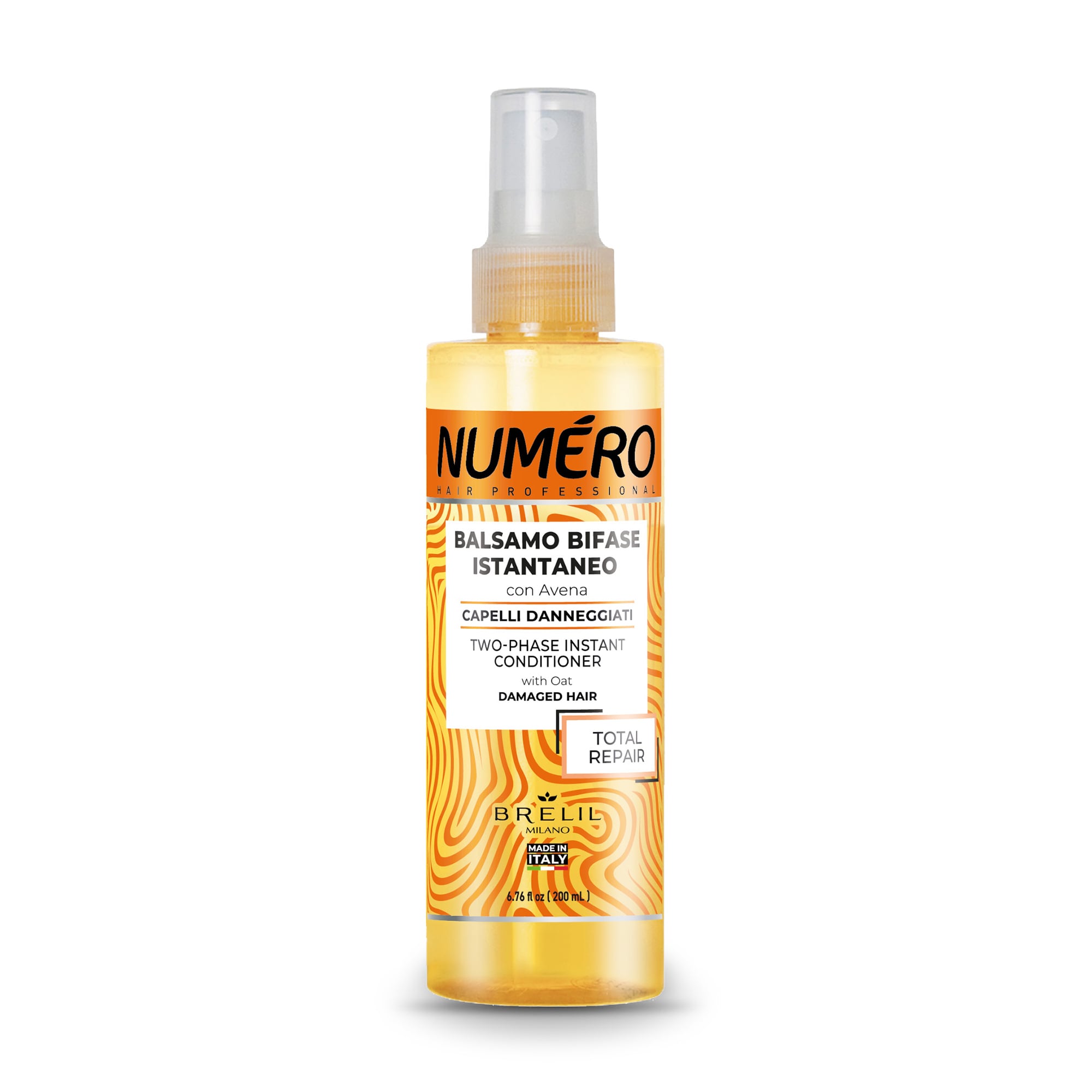 

Двофазний бальзам для волосся Brelil Numero Two-Phase Instant Conditioner with Oats з екстрактом вівса, 200 мл