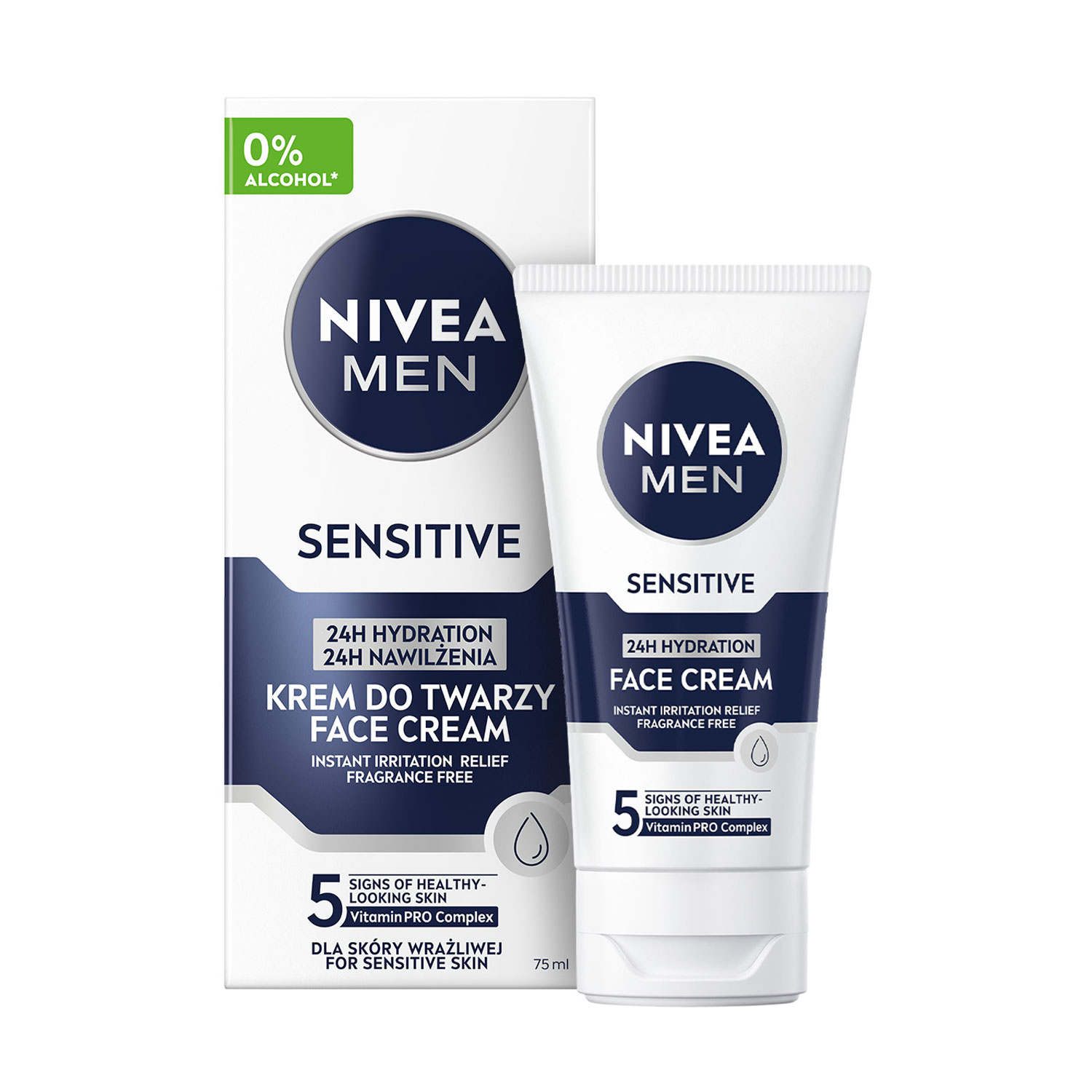 

Уцінка! Зволожувальний крем після гоління NIVEA MEN для чутливої шкіри, 75 мл