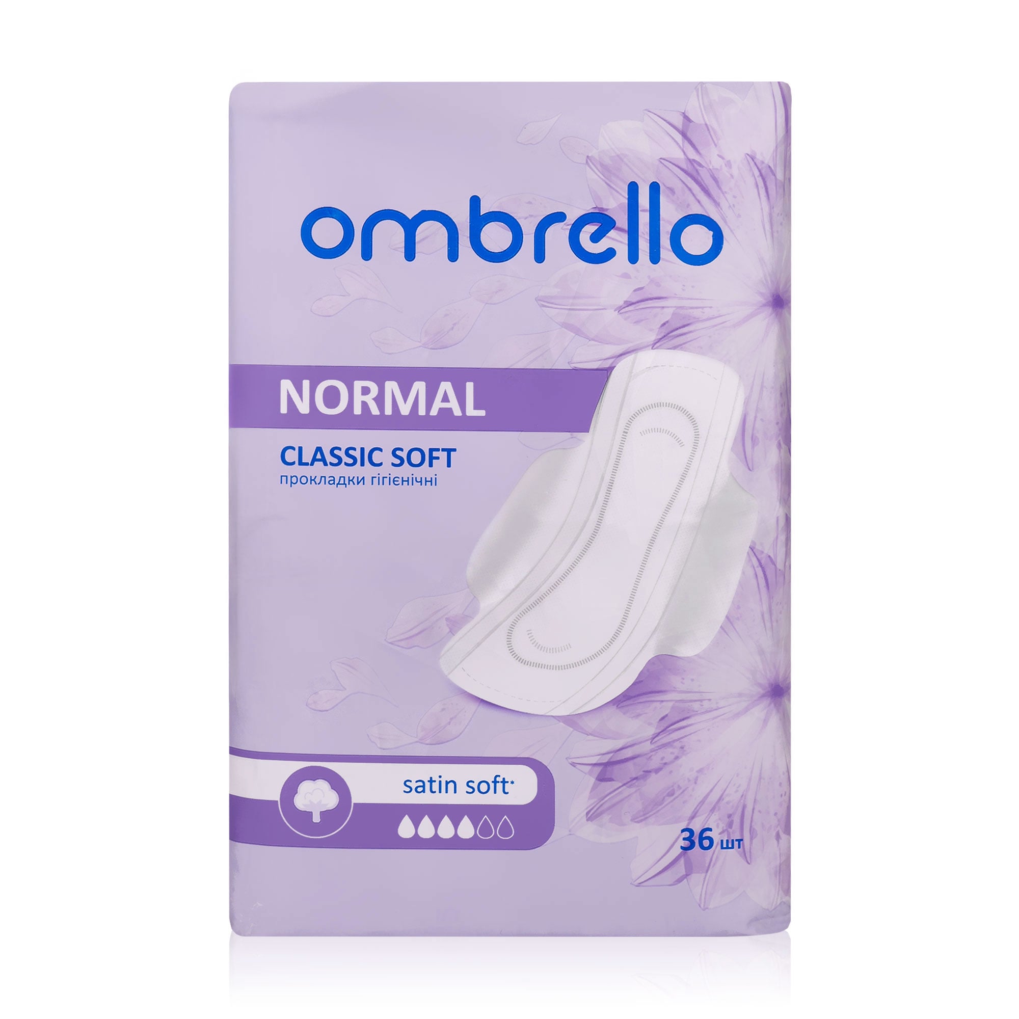 

Прокладки для критичних днів Ombrello Classic Soft Day, 36 шт