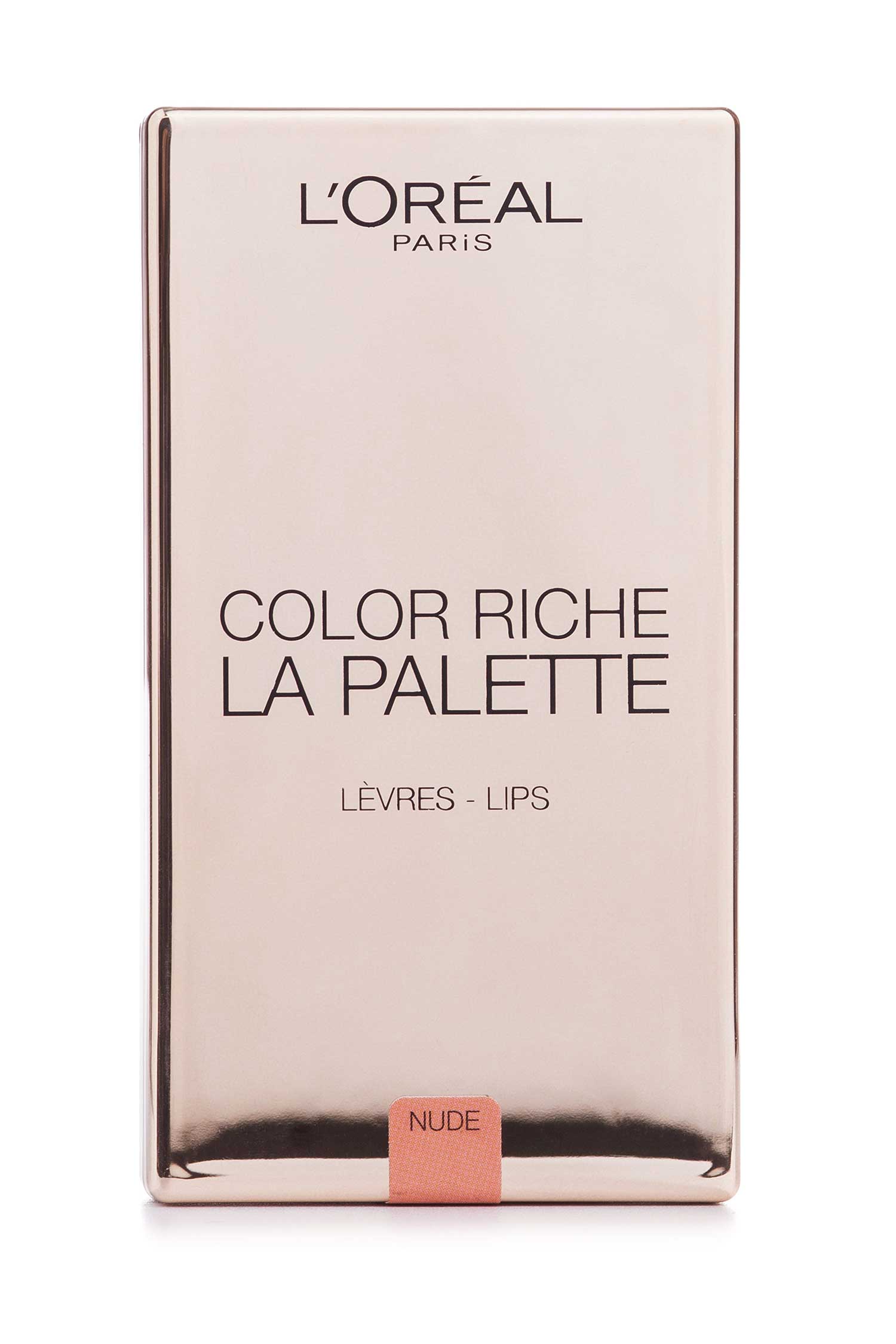 

Палетка для губ L’Oreal Paris Color Riche La Palette NUDE, 6х1г