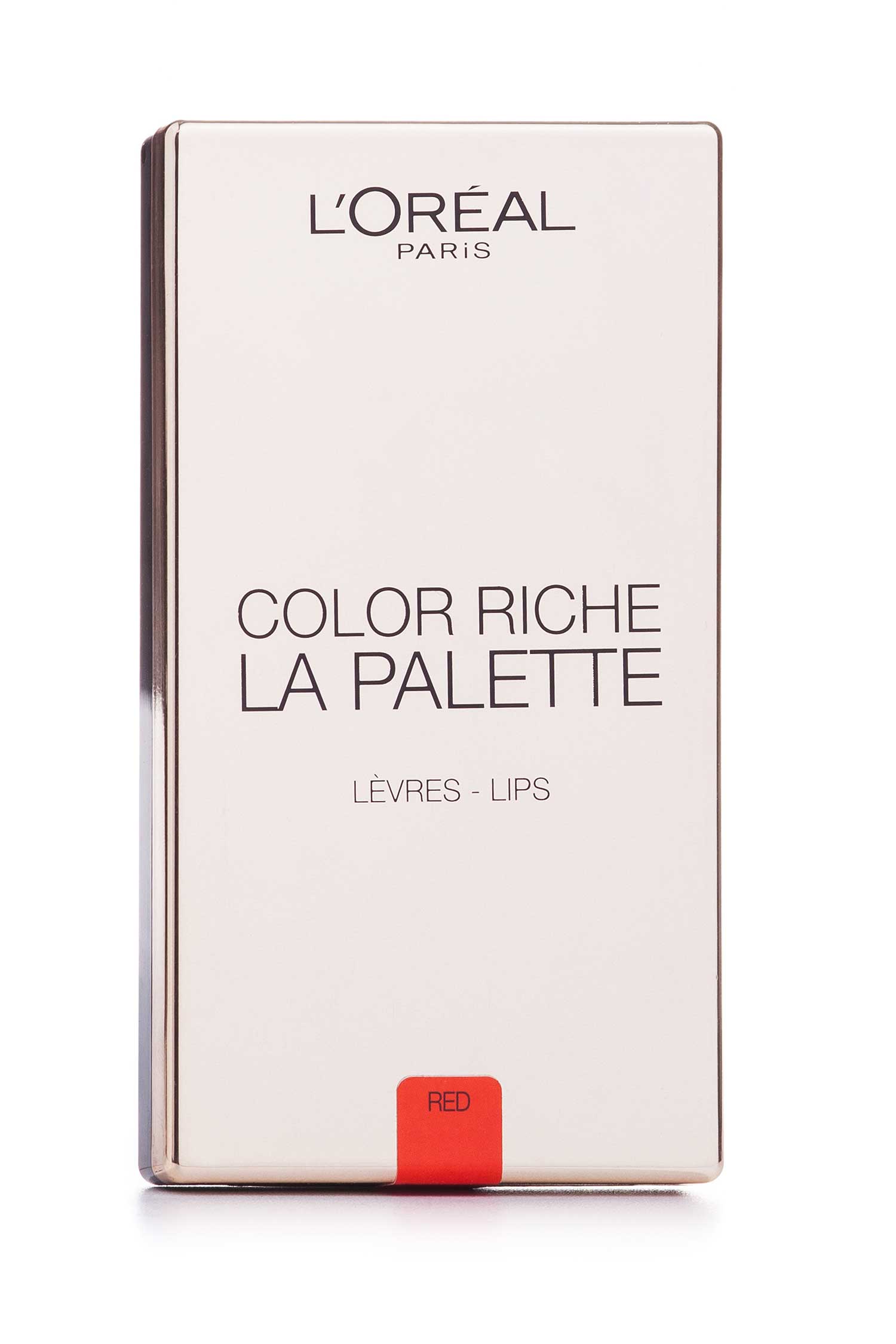 

Палетка для губ L’Oreal Paris Color Riche La Palette RED, 6х1г