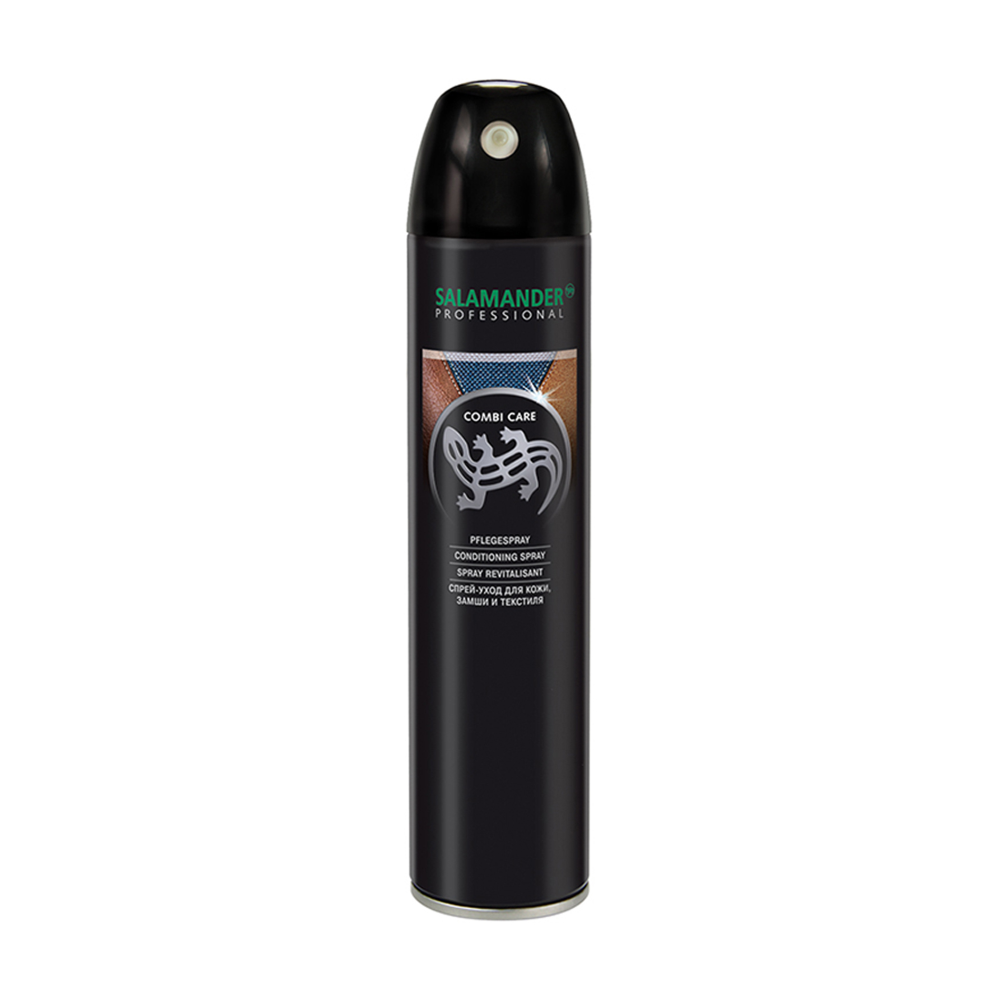 

Спрей-догляд Salamander Professional Combi Care для шкіри, замші та текстилю, аерозоль, 300 мл