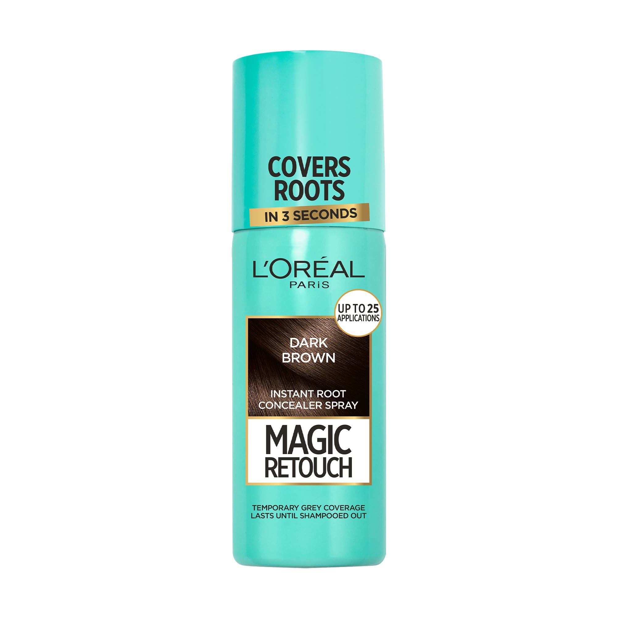 

Тонувальний спрей для волосся L'Oreal Paris Magic Retouch Темно-каштановий, 75 мл